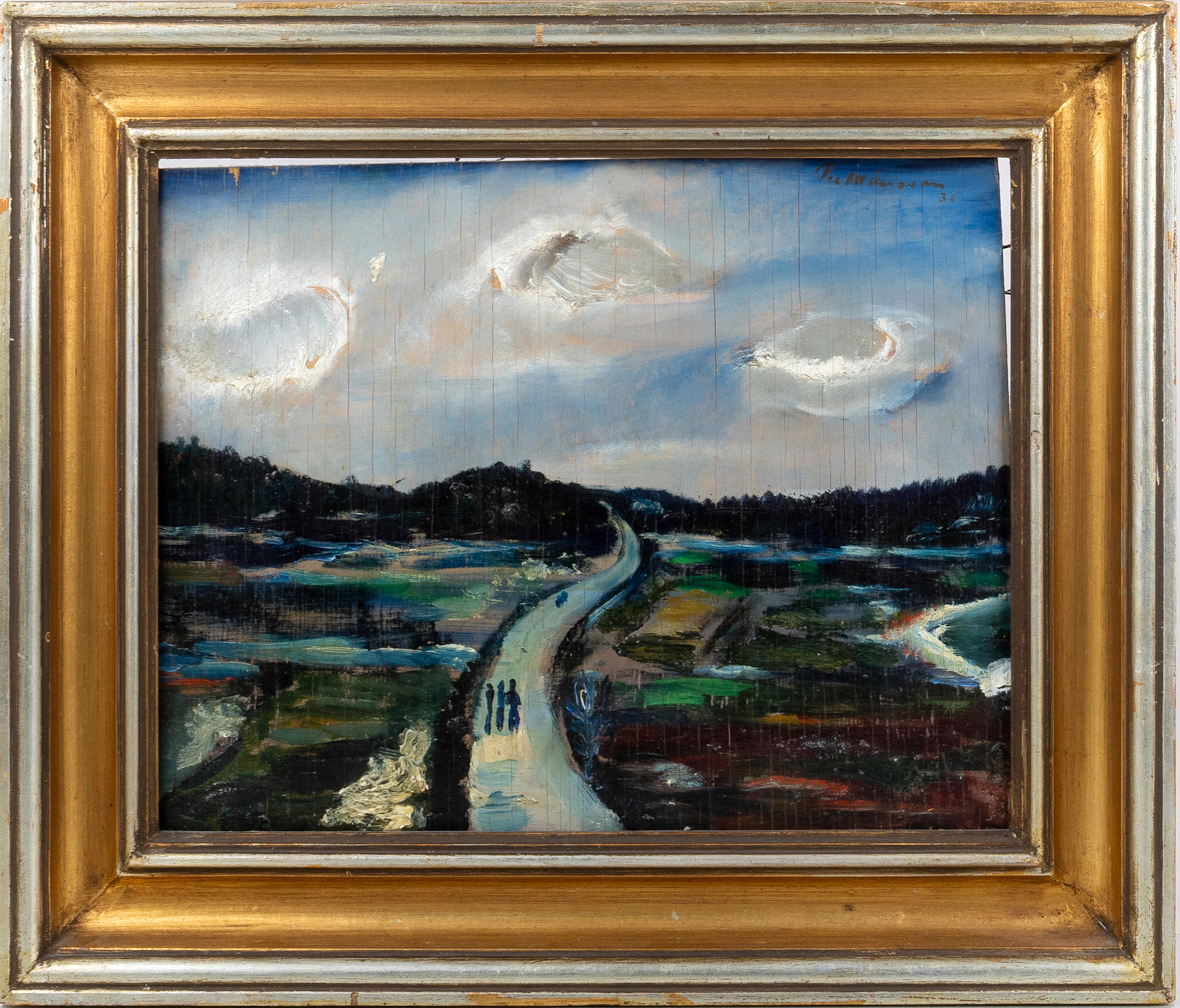 PER MÅNSSON (1896-1949), oil on panel, signed