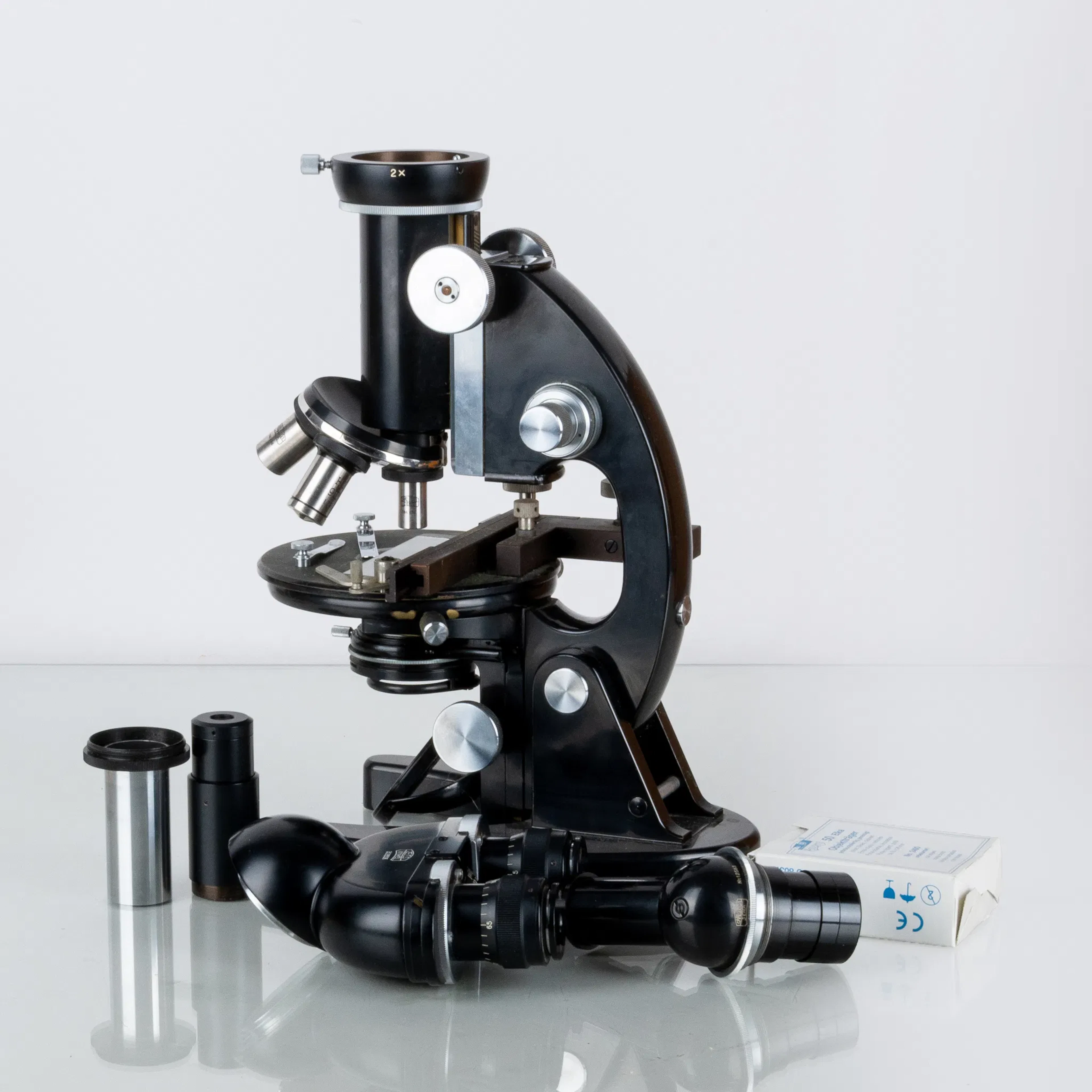 MICROSCOPIO, "Jena", Carl Zeiss, siglo XX