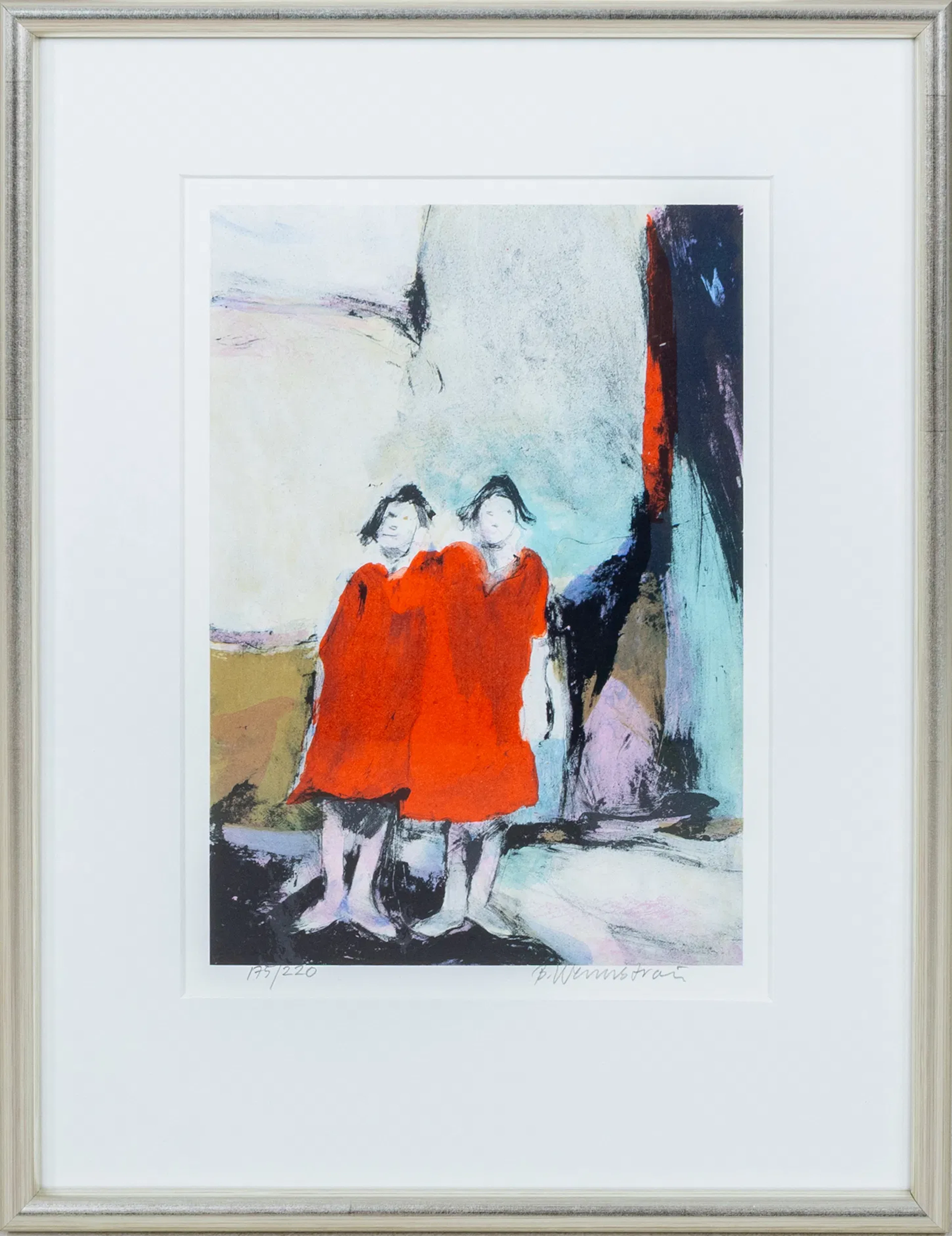 BERNDT WENNSTRÖM (born 1945), colour lithograph, signed and numbered 175/200
