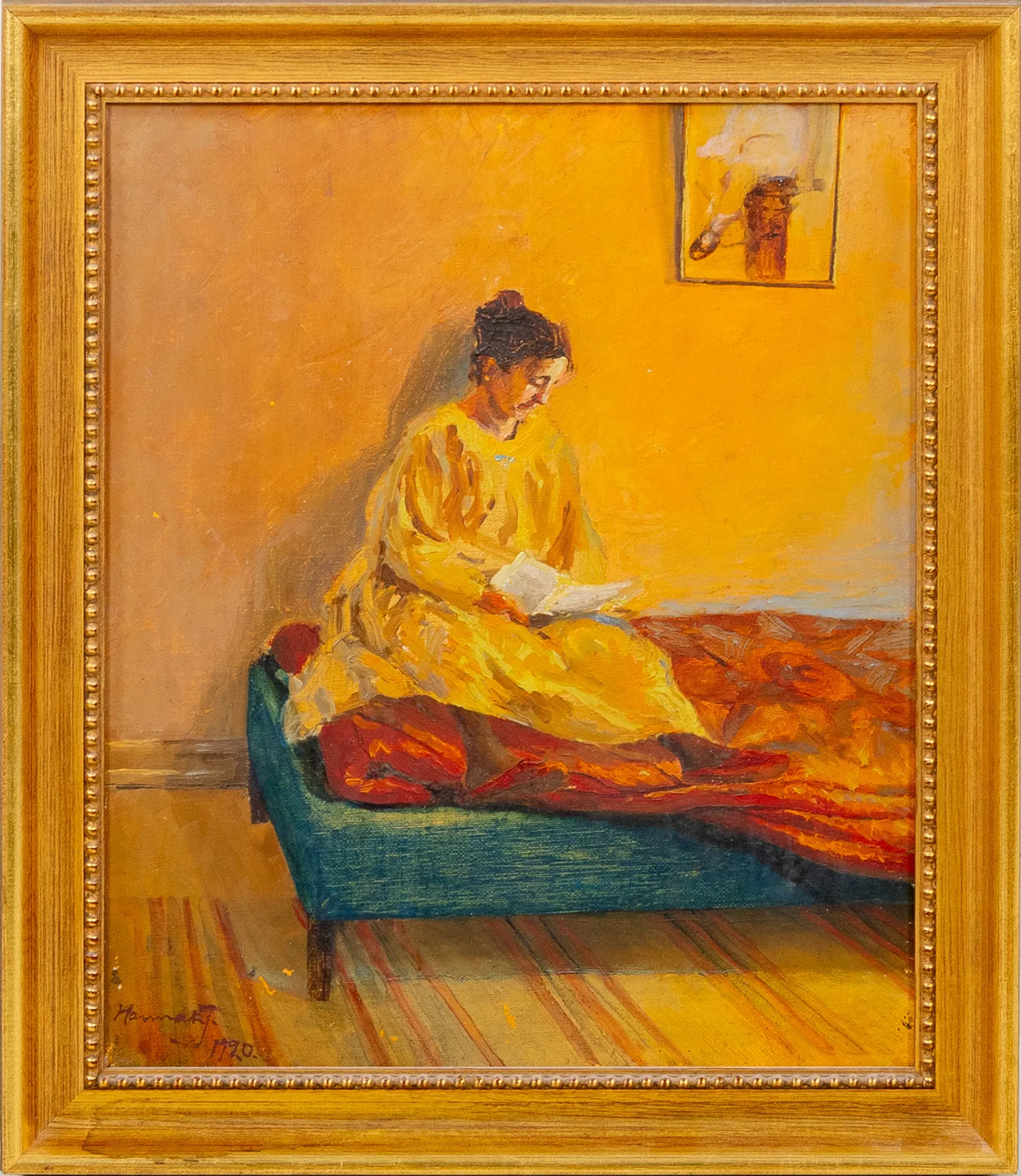 HANNAH RYGGEN (Norway, 1894-1970), oil on canvas, signed and dated