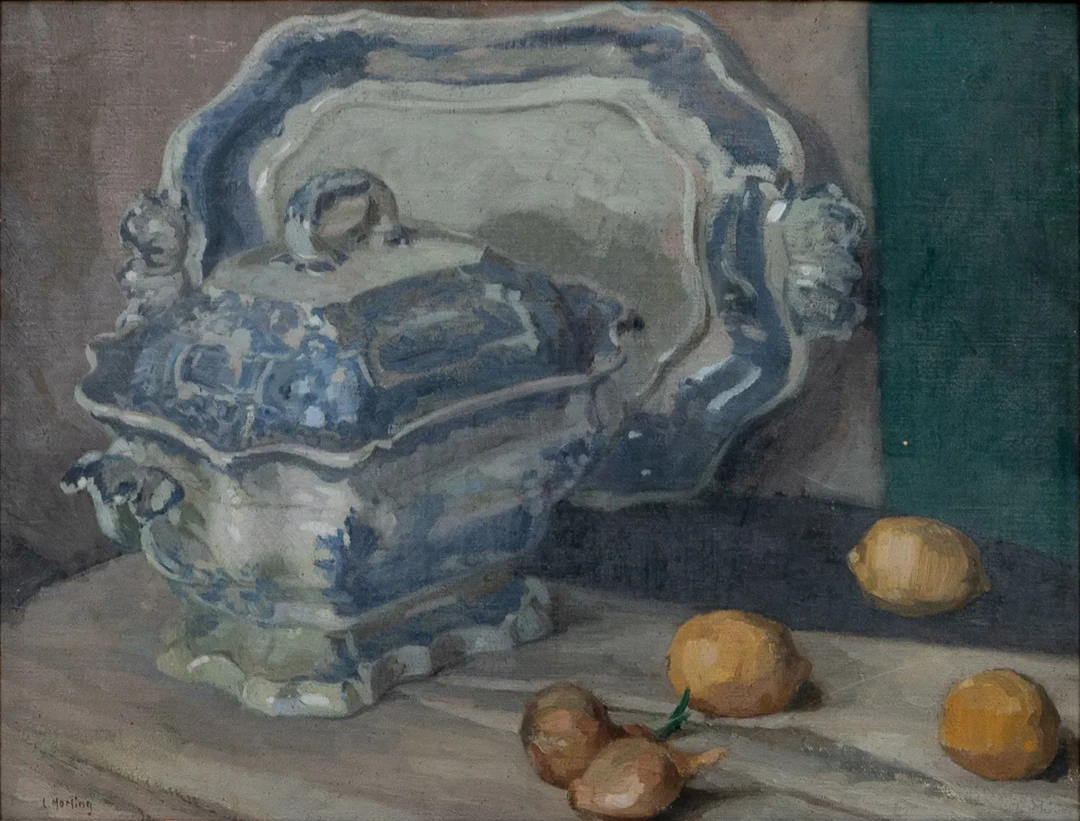 IVAR MORSING (1919-2009), olja på duk, signerad