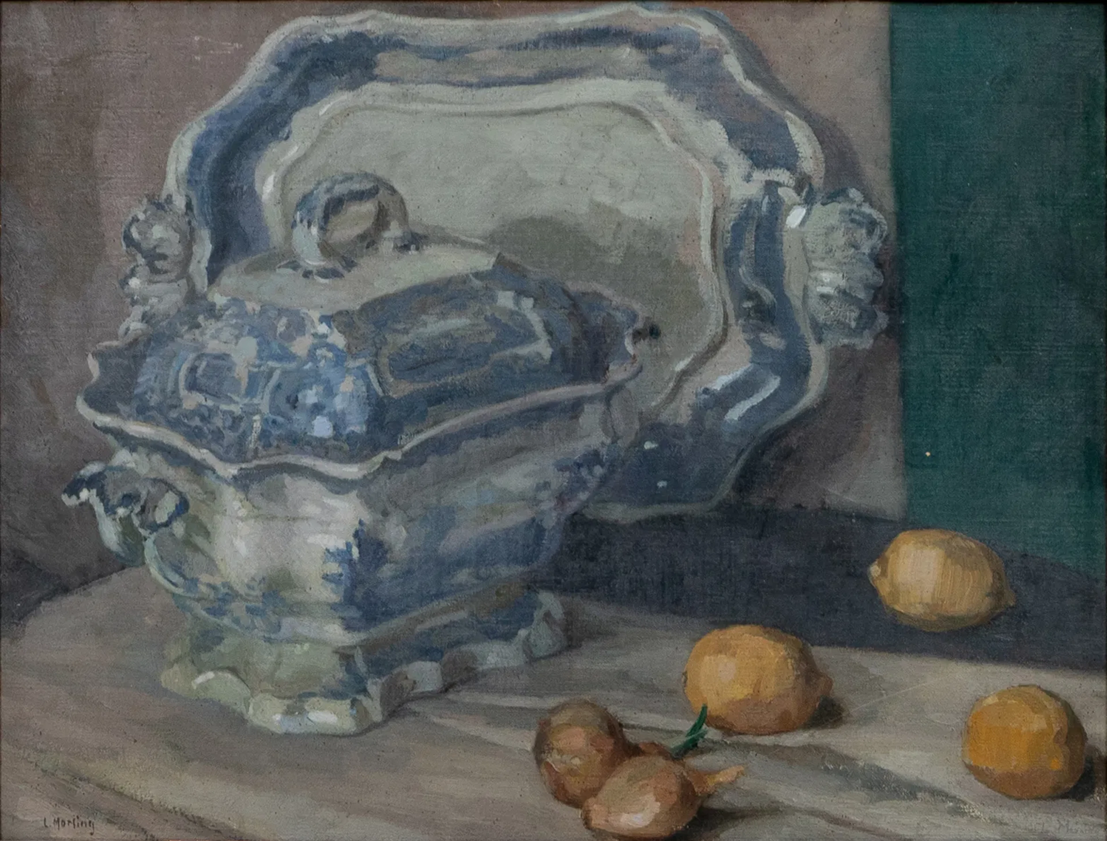 IVAR MORSING (1919-2009), olja på duk, signerad