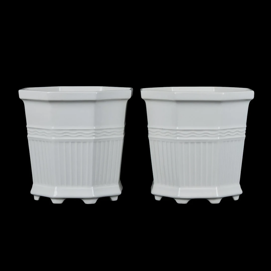 FORRO EXTERIOR, 1 par, porcelana, "Prince Eugens Waldemarsudde", Gustavsberg