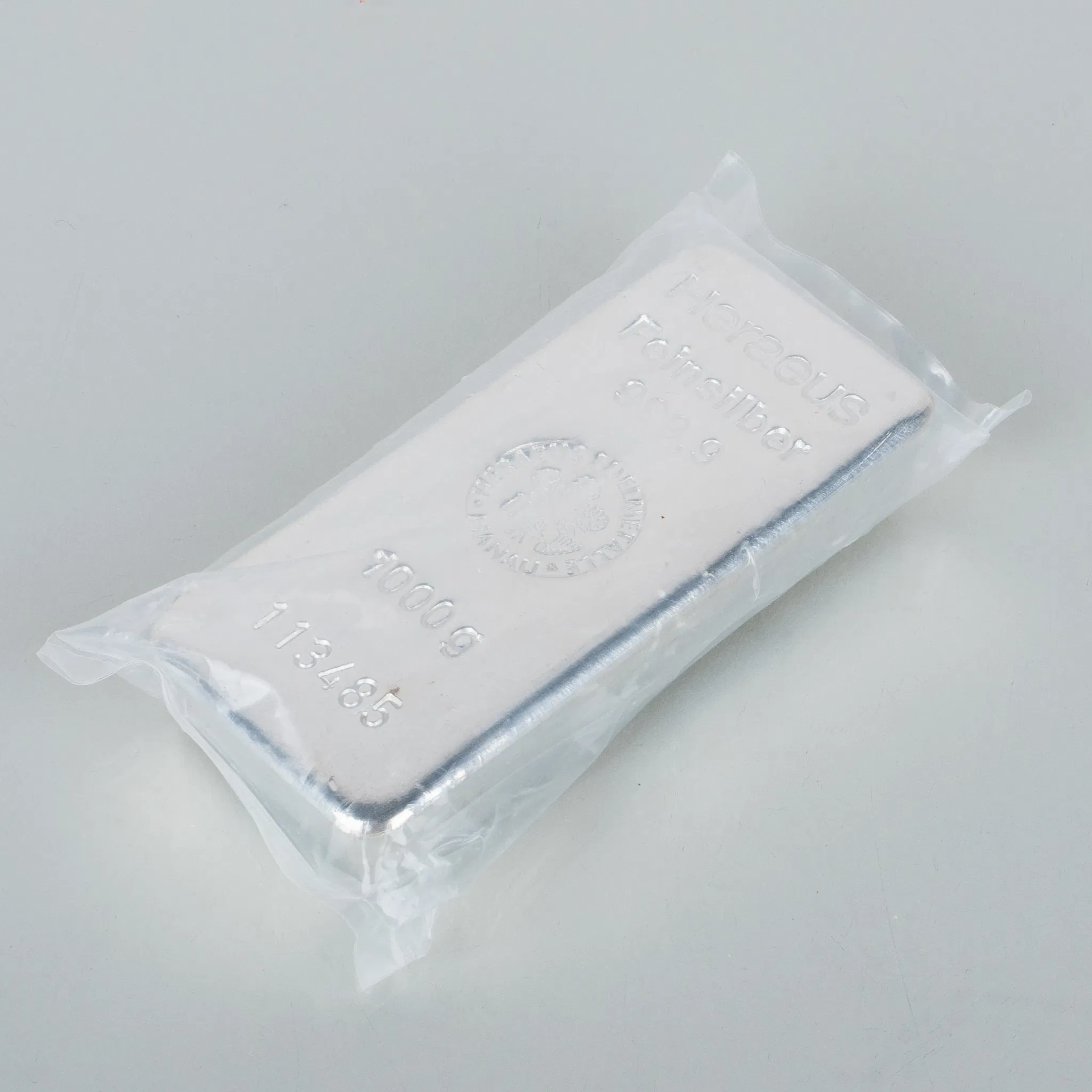 BARRA DE PLATA, plata 999,9/1000, Heraeus