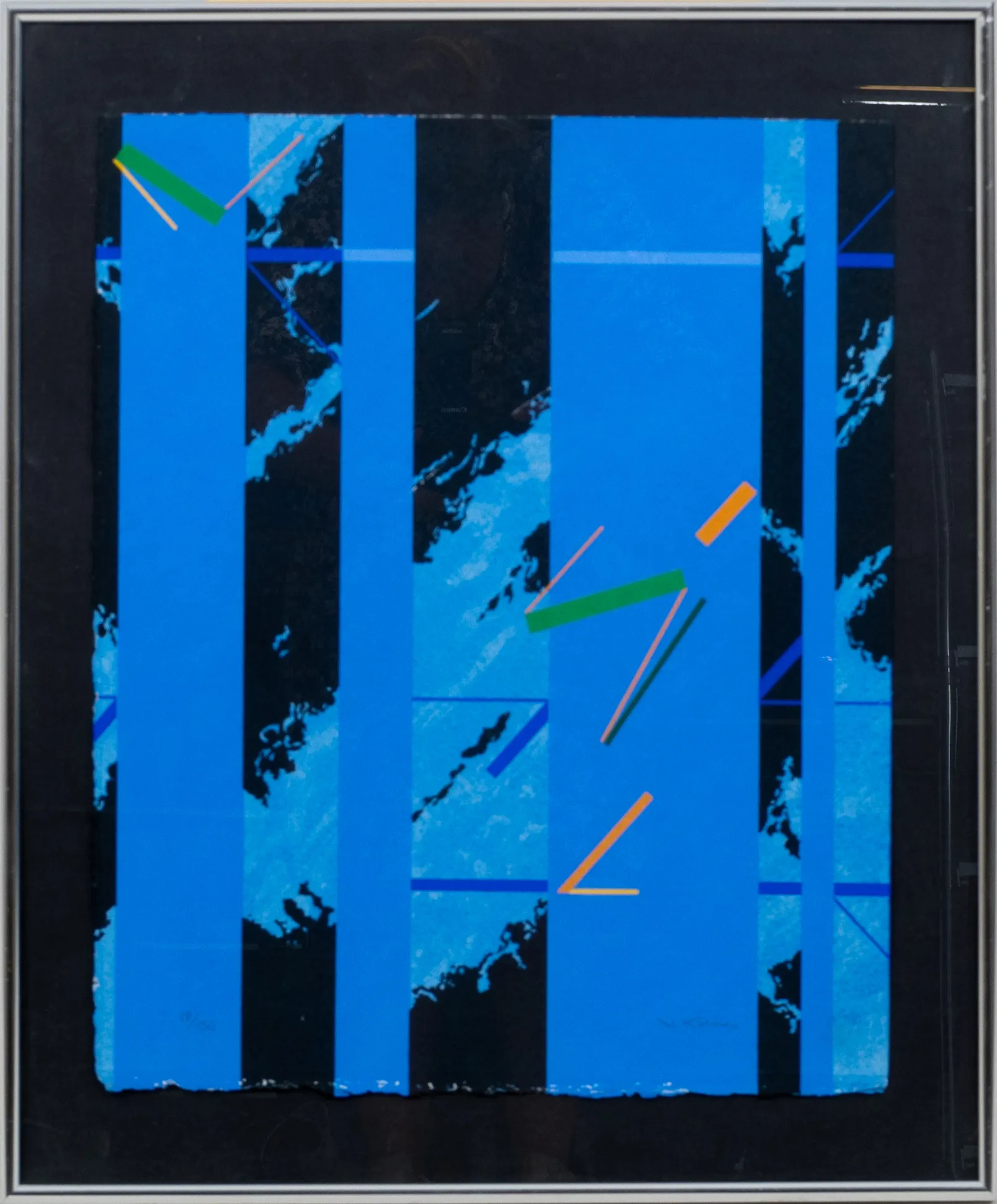 NILS KÖLARE (1930-2007), sérigraphie en couleur, signée et numérotée 19/130