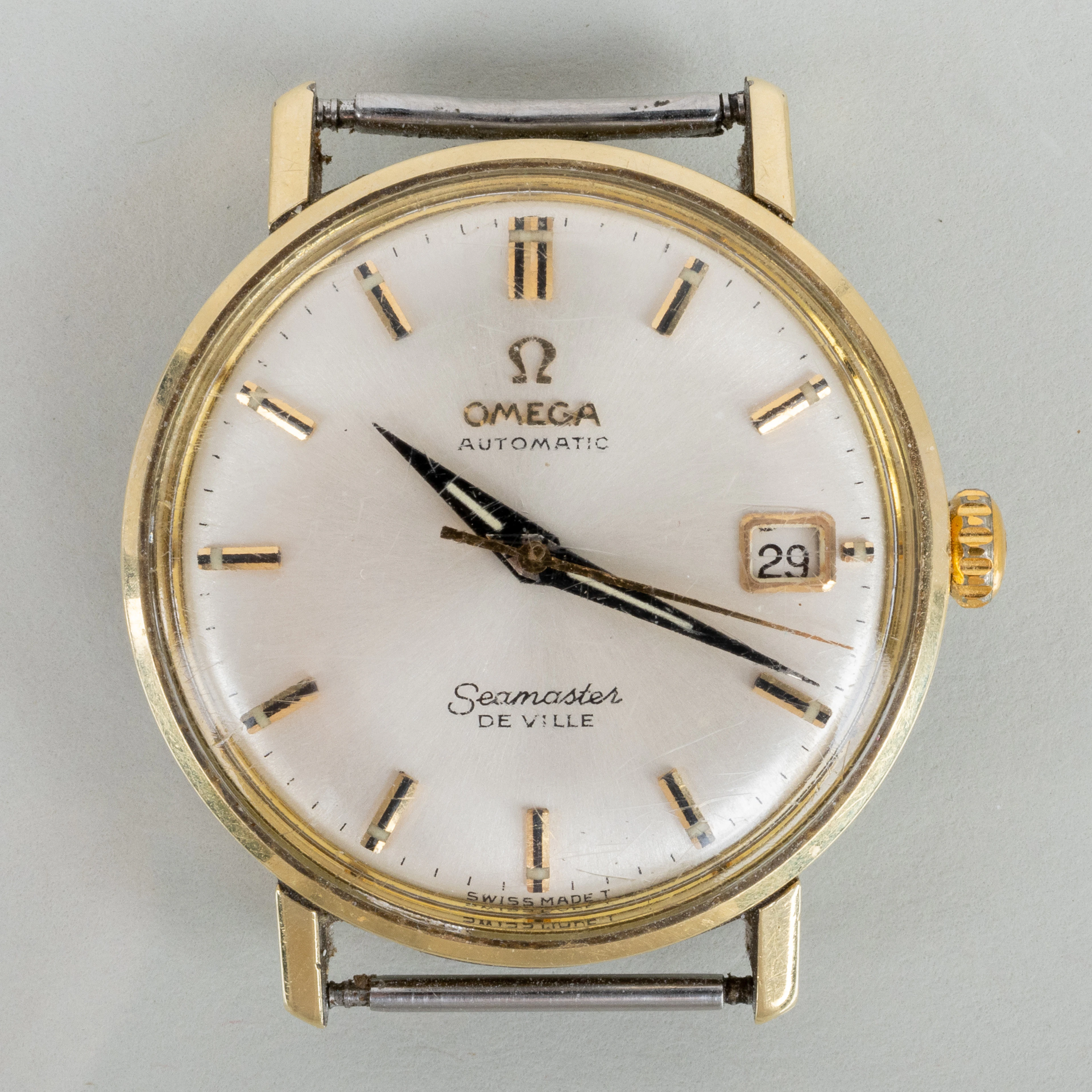 RELOJ DE PULSERA DE HOMBRE, Omega Seamaster De Ville, mediados del siglo XX
