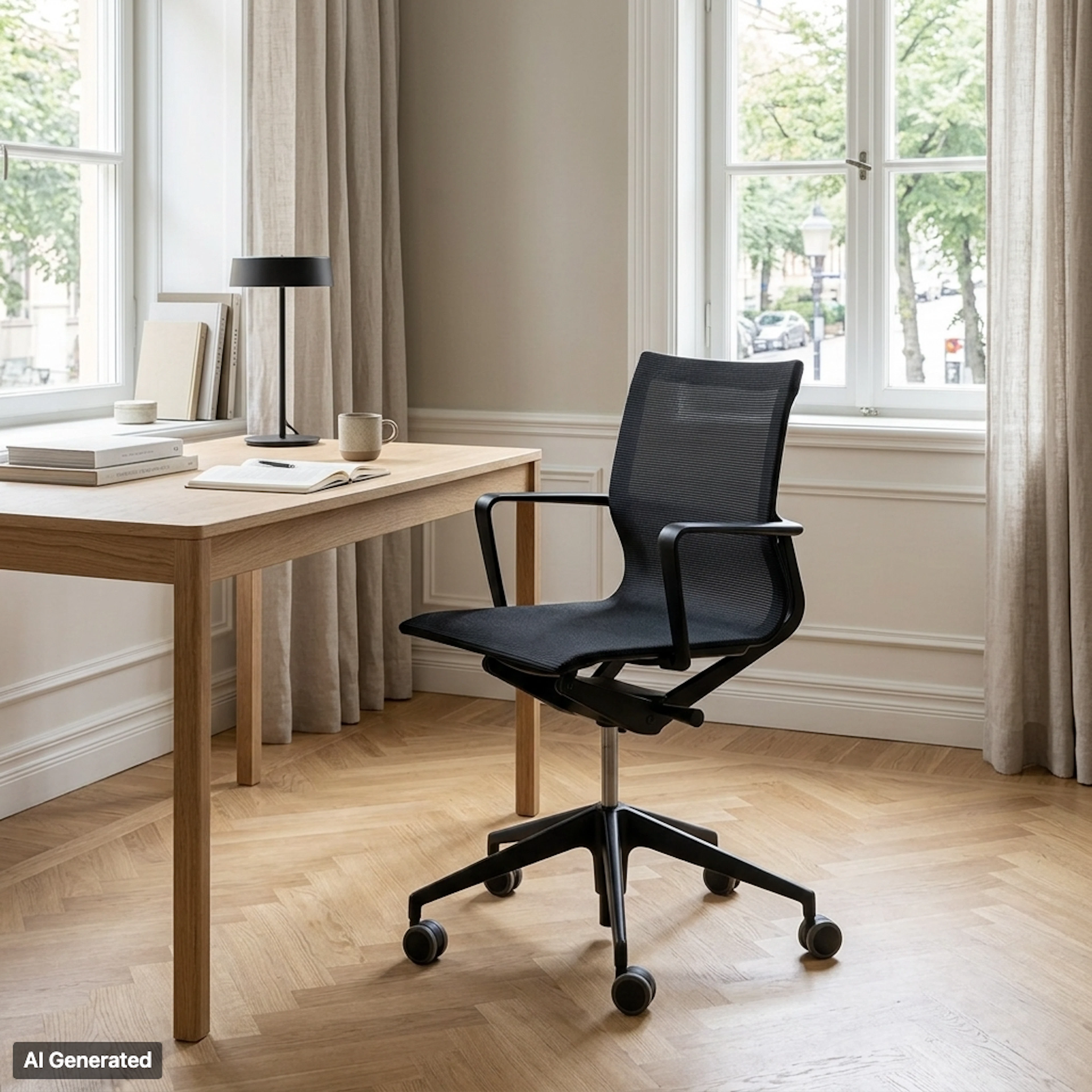 ALBERTO MEDA, sedia girevole "Physix", Vitra, contemporaneo