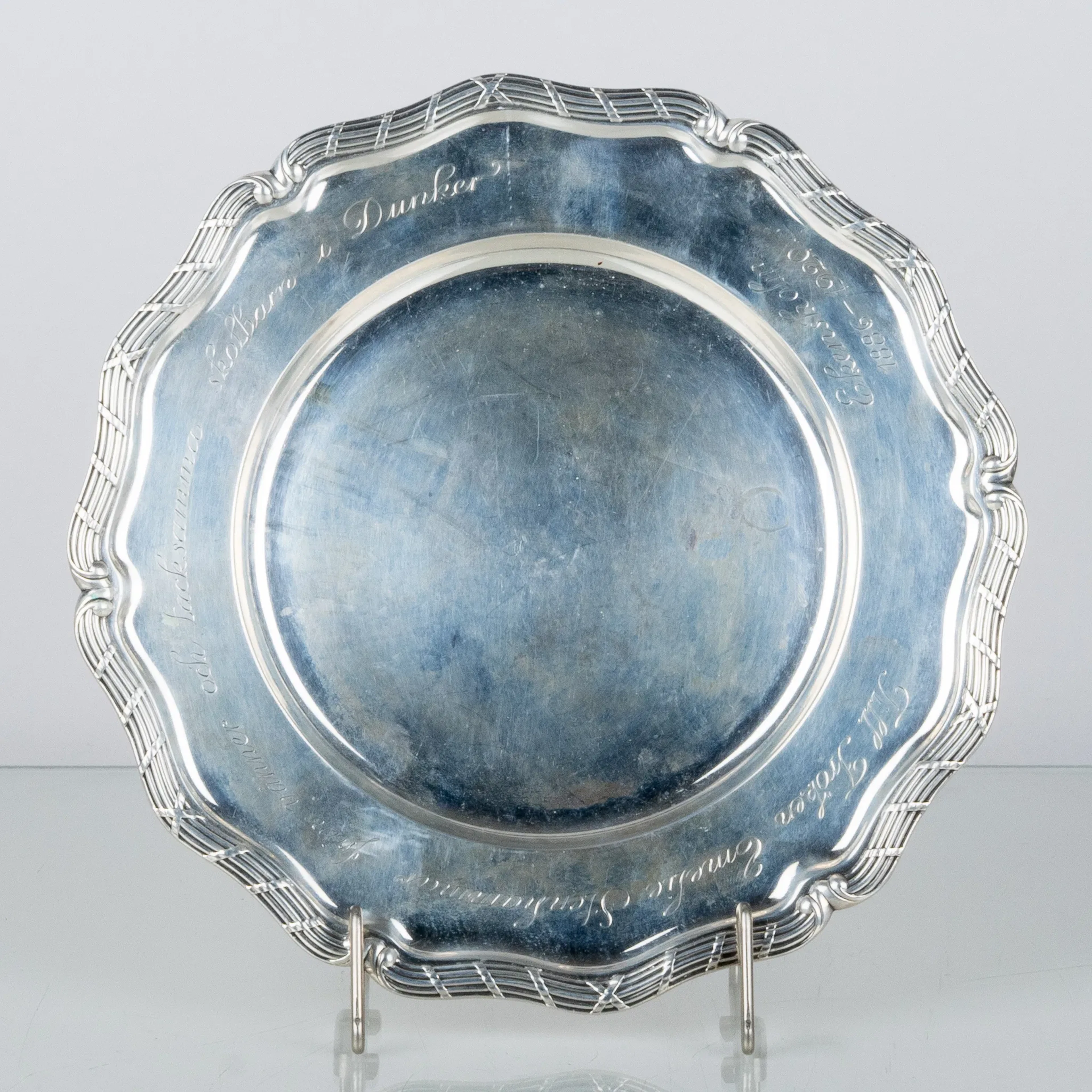 PLATE, plata, K Andersson 1919, peso aprox. 258 g