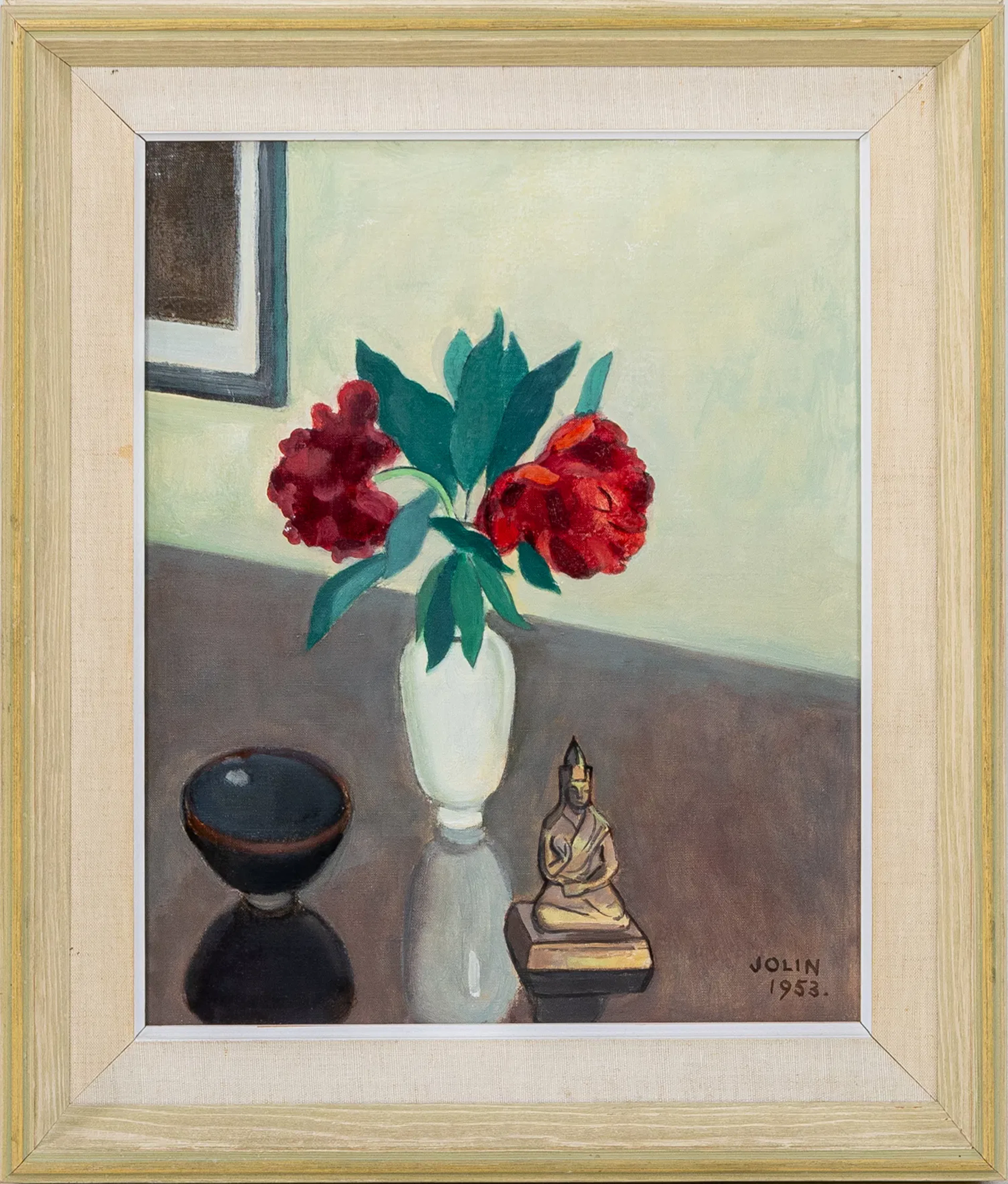 EINAR JOLIN (1890-1976), óleo sobre lienzo, firmado y fechado en 1953