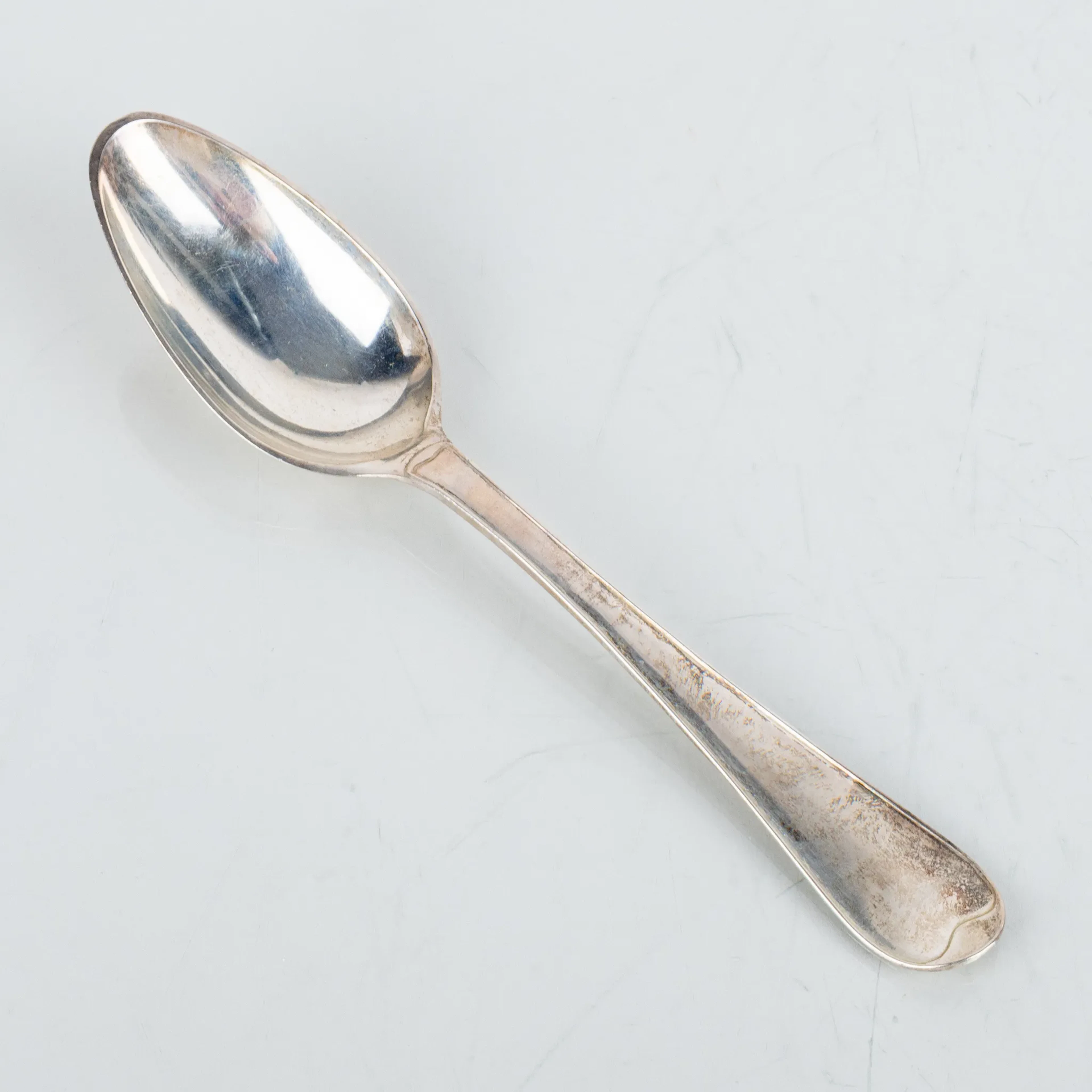 ABRAHAM GERTZEN DY, una cuchara de plata, "Sueco antiguo", Landskrona 1805