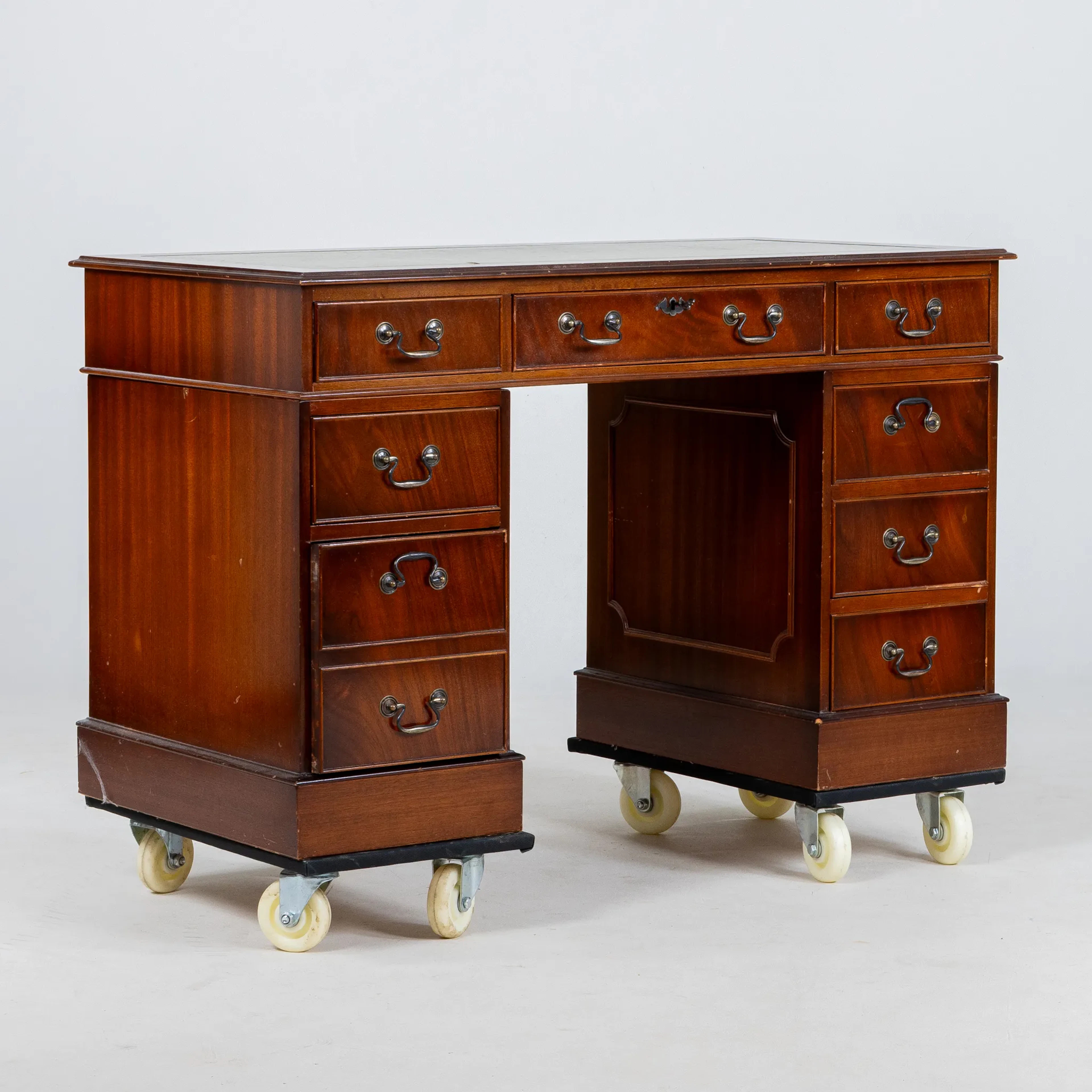 SCRIVANIA A CASSETTO, stile inglese, fine del 1900