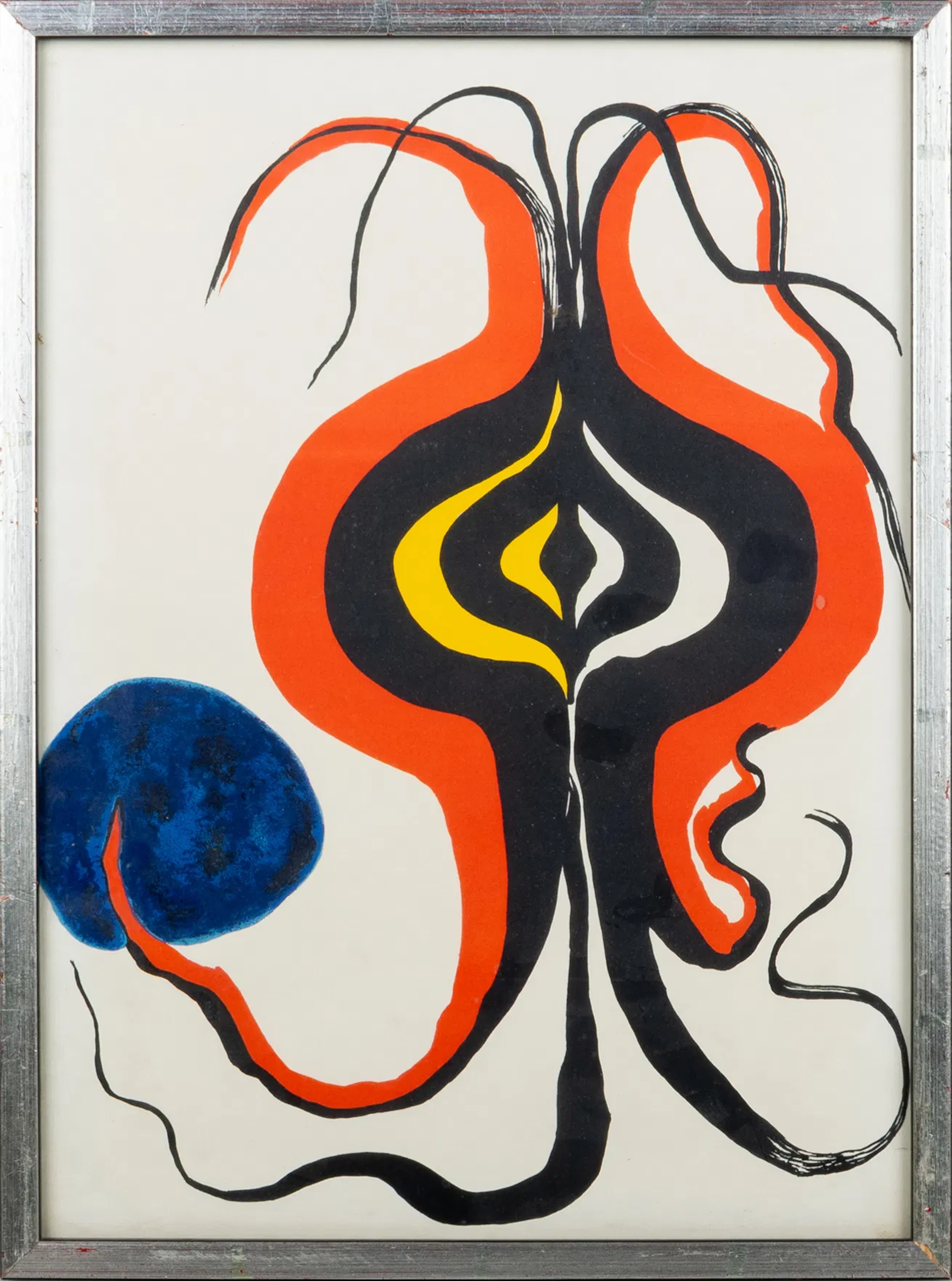 ALEXANDER CALDER (USA 1898-1976), attributed, colour lithograph, unsigned