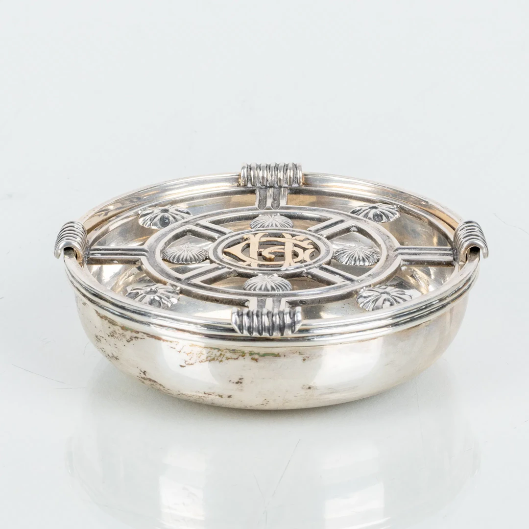 CENICERO, plata, Juv. Hjalmar Bergmark AB, Norrköping 1940