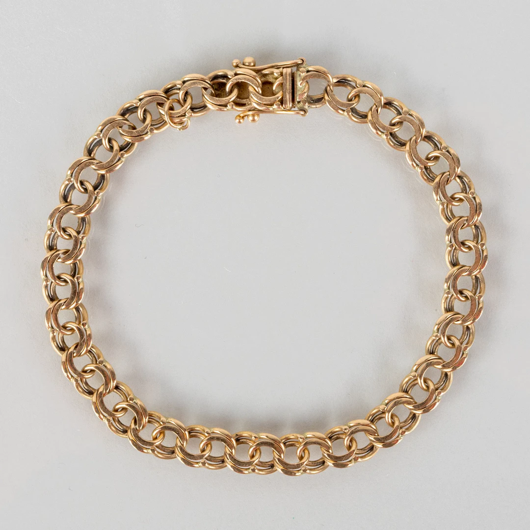BRACELET, 18k gold, bismarck bracelet