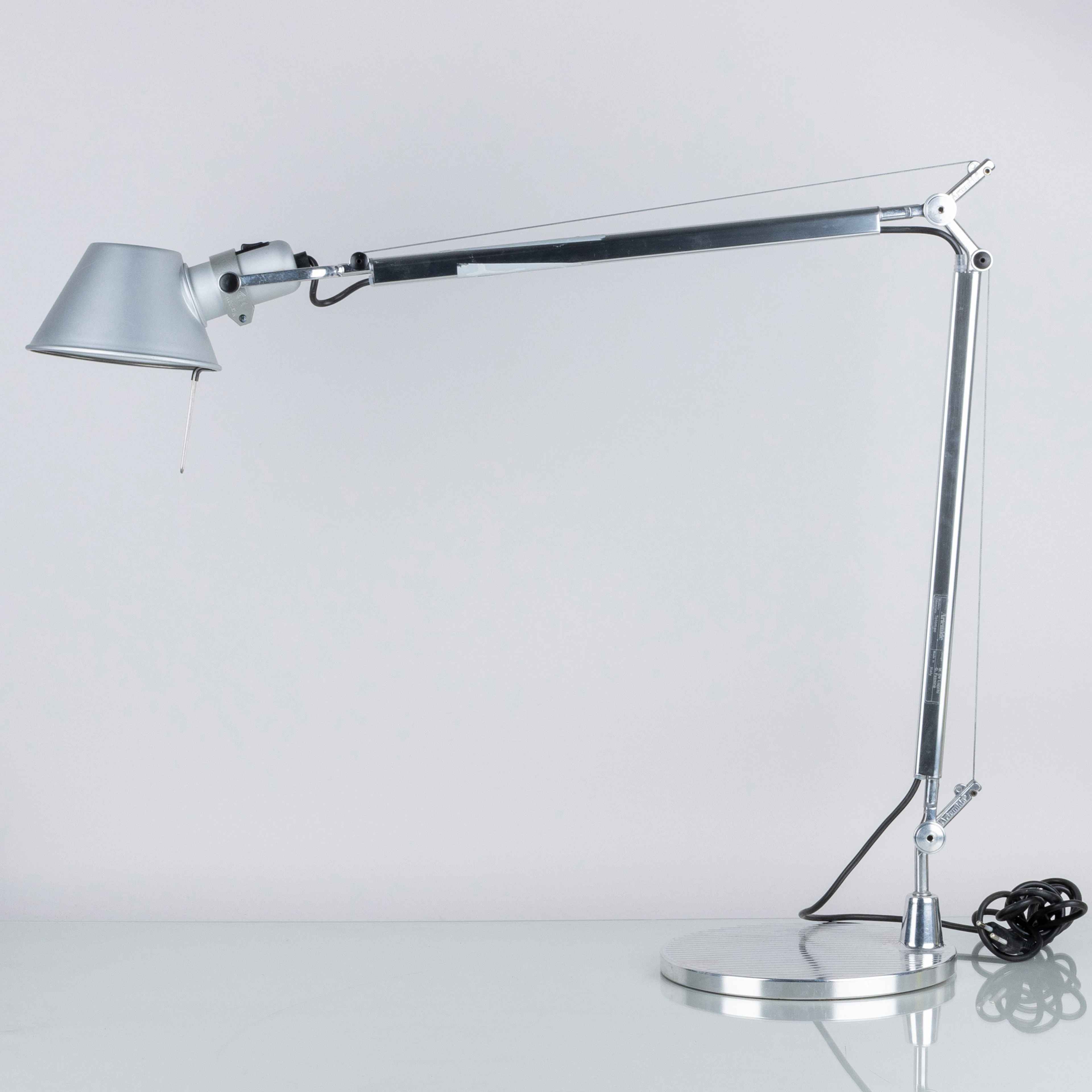 MICHELE DE LUCCHI GIANCARLO FASSINA, a "Tolomeo" desk lamp, Artemide