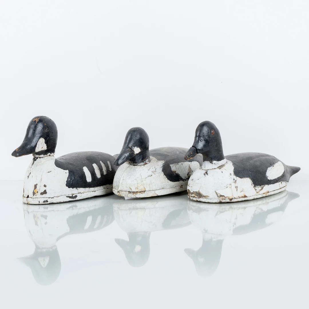 VETTAR, 3 pcs, painted wood, the first half of the 1900s