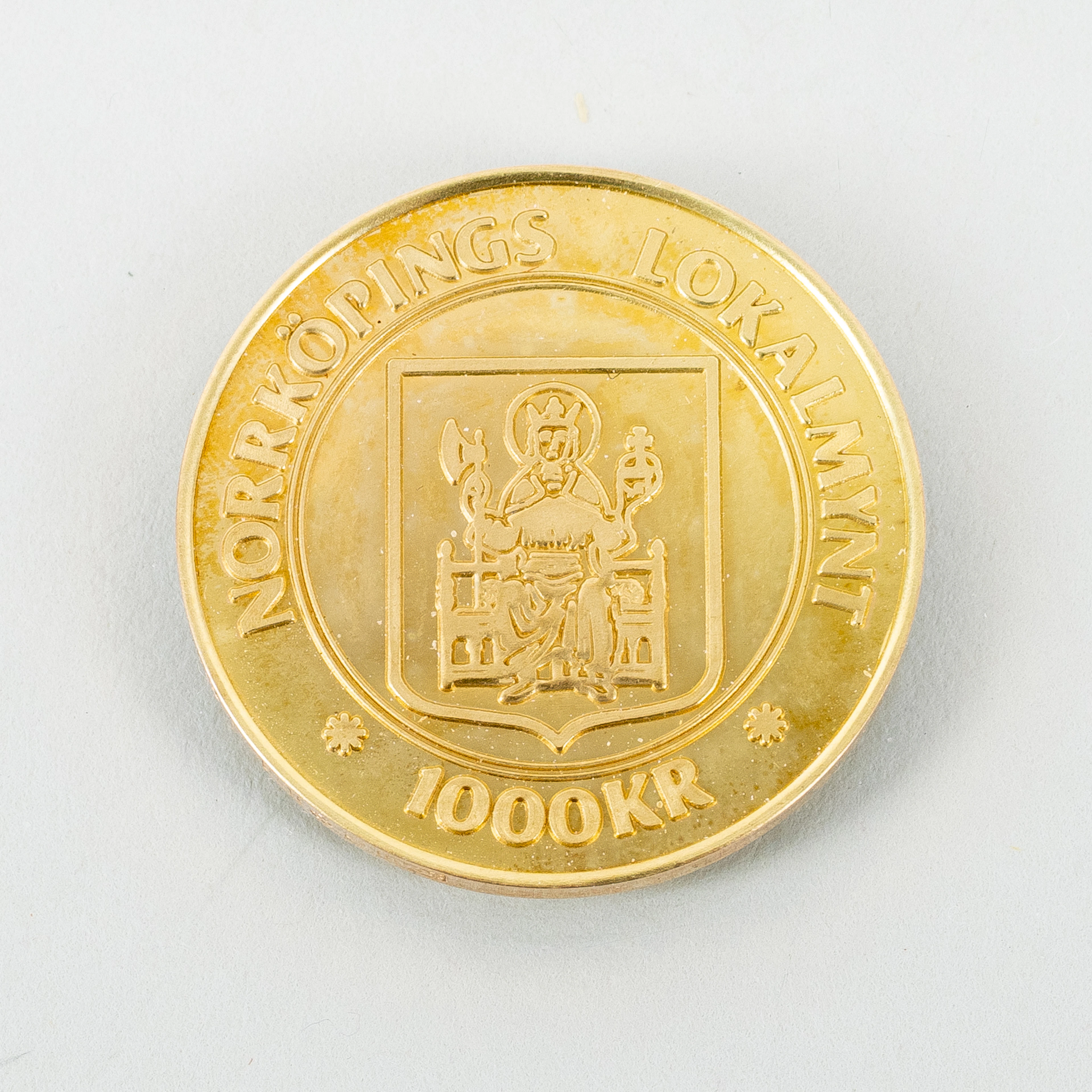 MONETE, oro 18 carati, 1979, peso circa 12 g