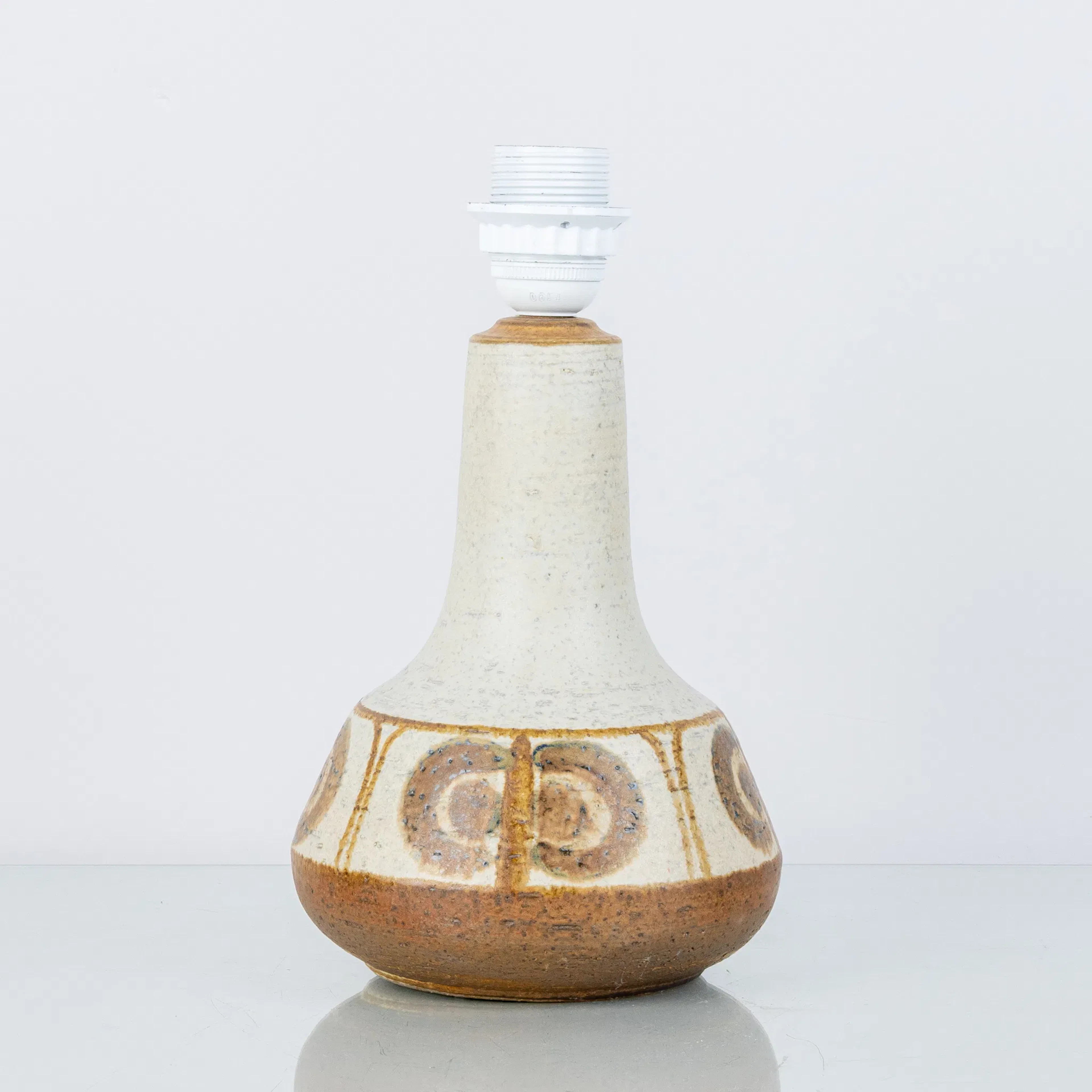 TABLE LAMP BASE, stoneware, Søholm, Bornholm, Denmark, 1960s/70s