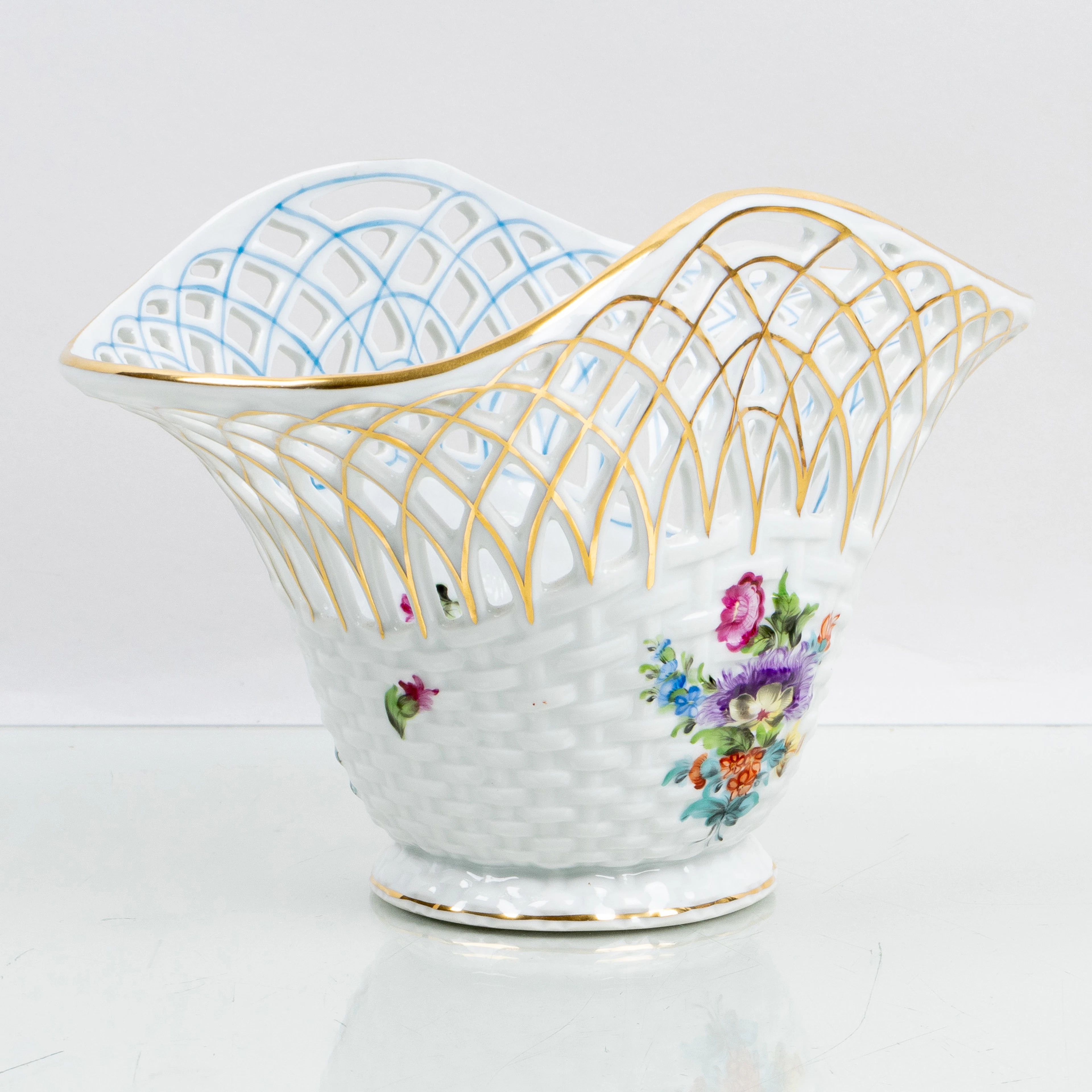 BOWL, porcelain, Herend, Hungary, mid-1900s