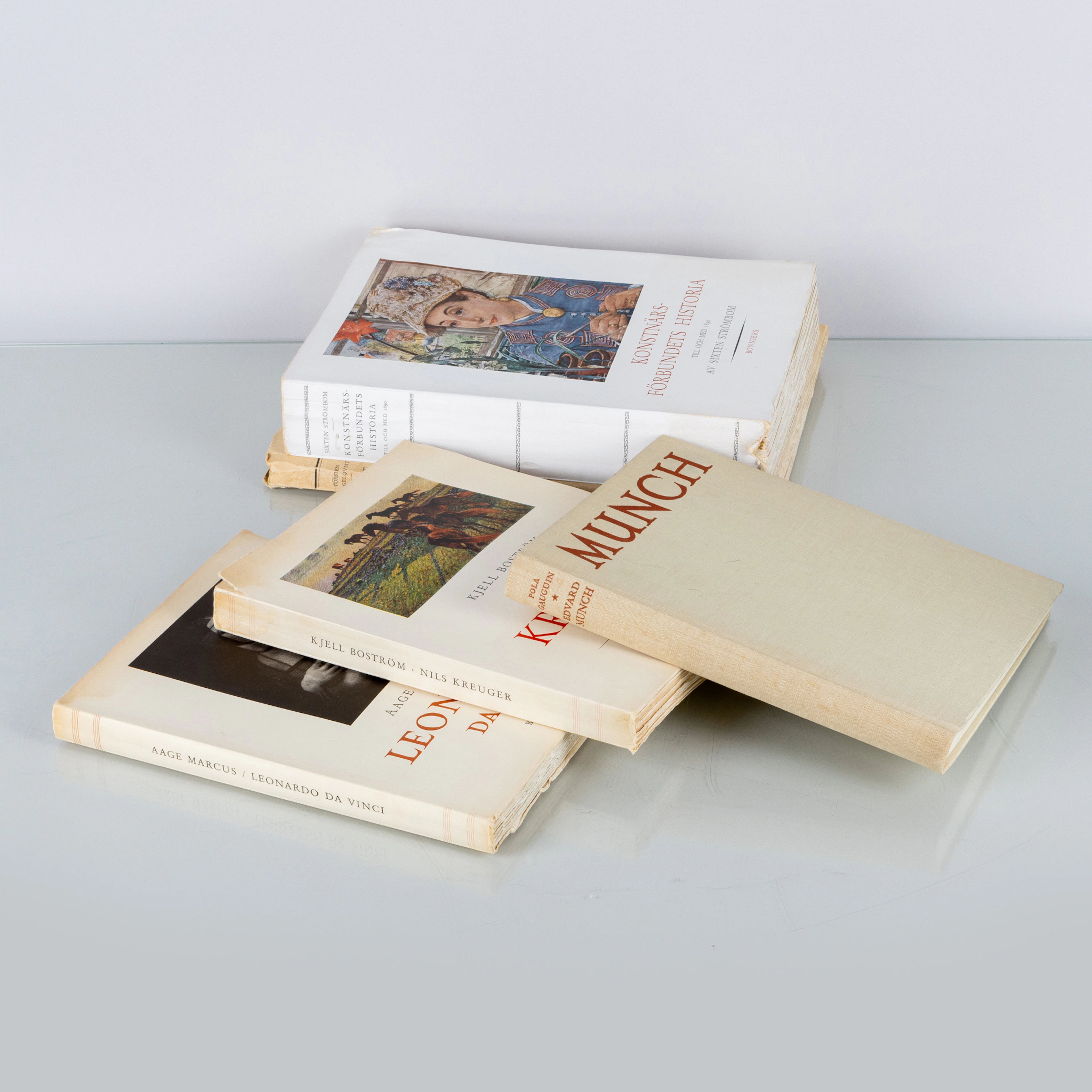 KUNSTLITERATUR, 5 Objekte, 1900er Jahre