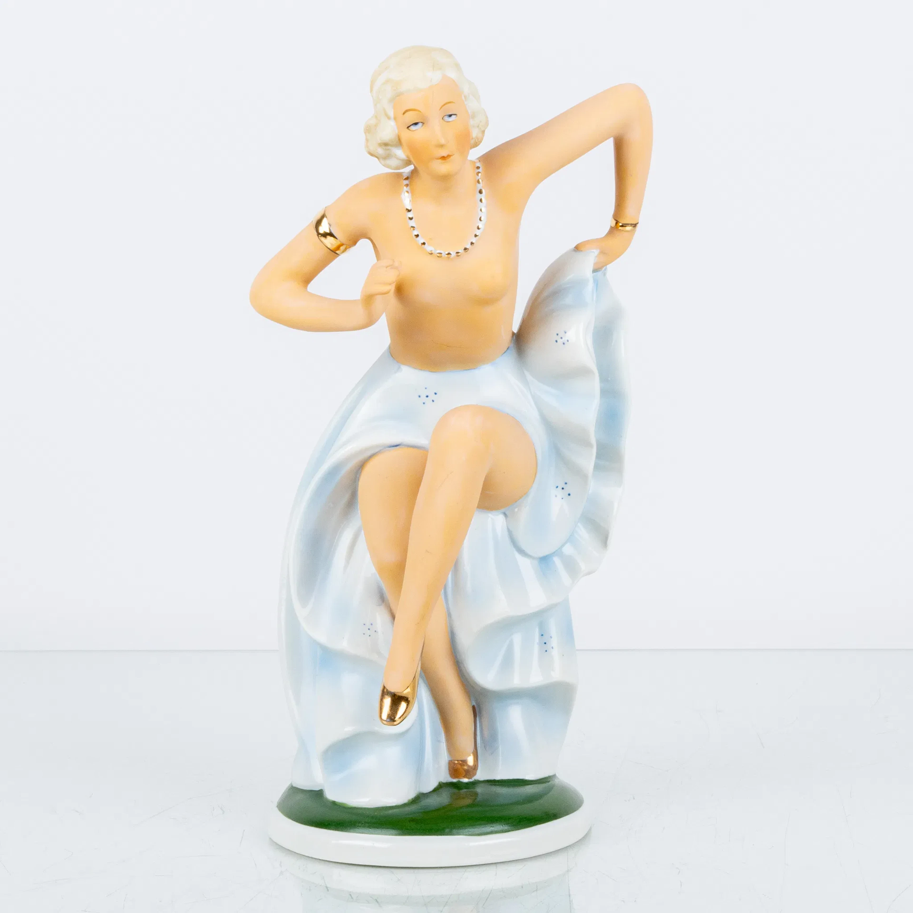 Rejected because of too low value - FIGURIN, porcelain, 1900s