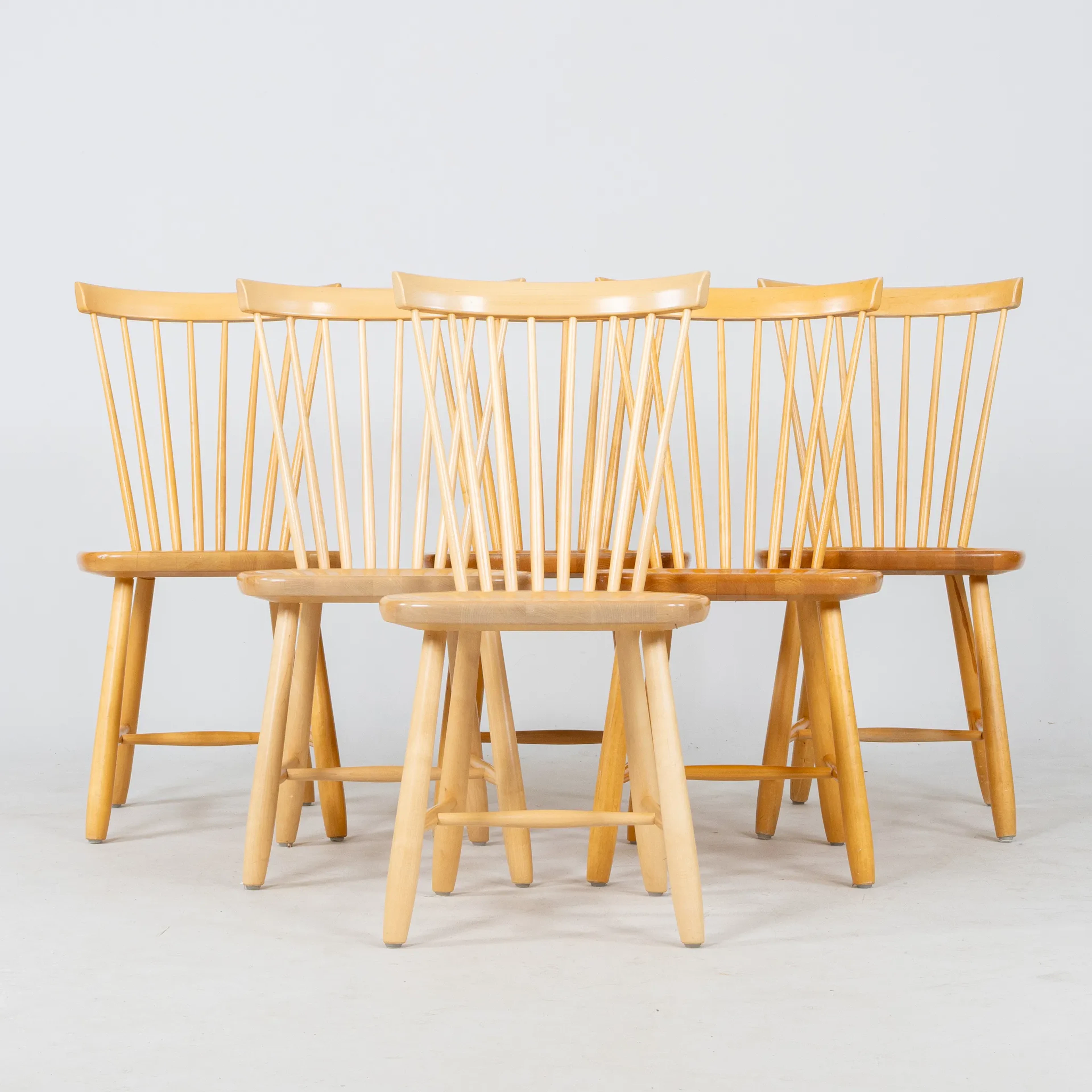 CARL MALMSTEN, 6 Stühle, "Lilla Åland", Stolab