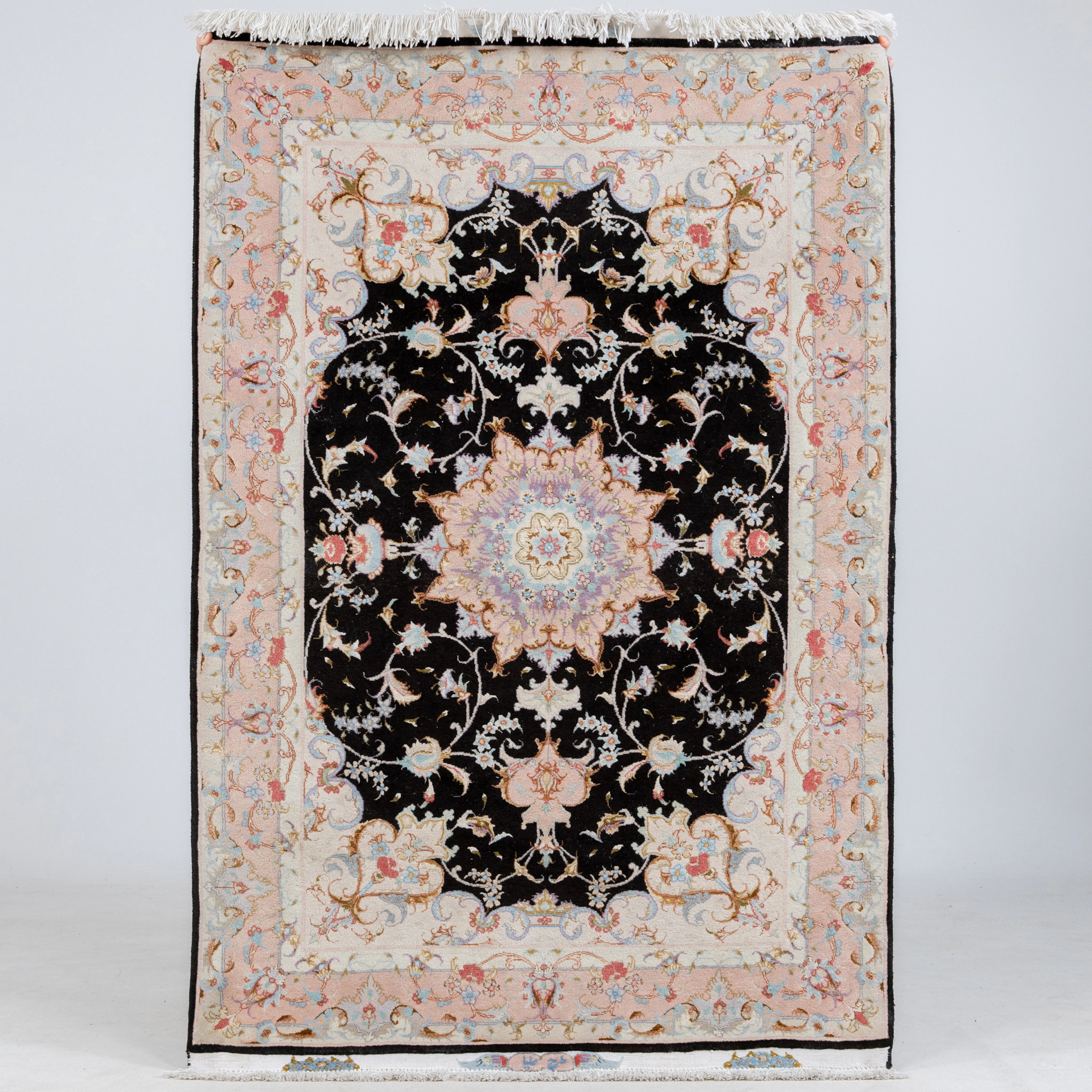 ORIENTTEPPICH, alt, signiert, ca. 153 x 102 cm
