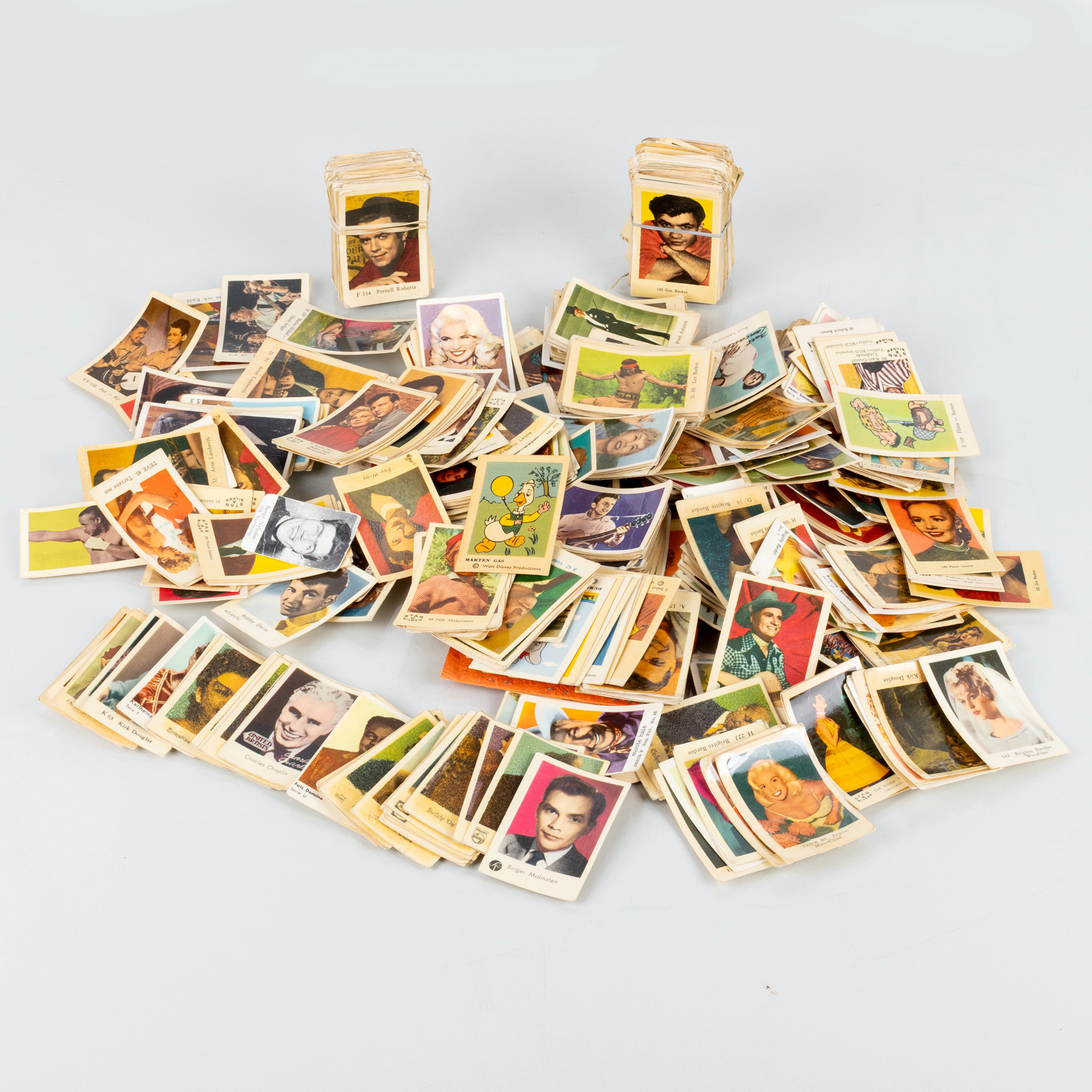 IDOL PICTURES/FILMIS, about 450 pcs, mid-1900s