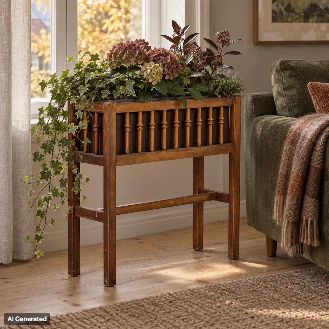 FLOWER BENCH, mid-1900s