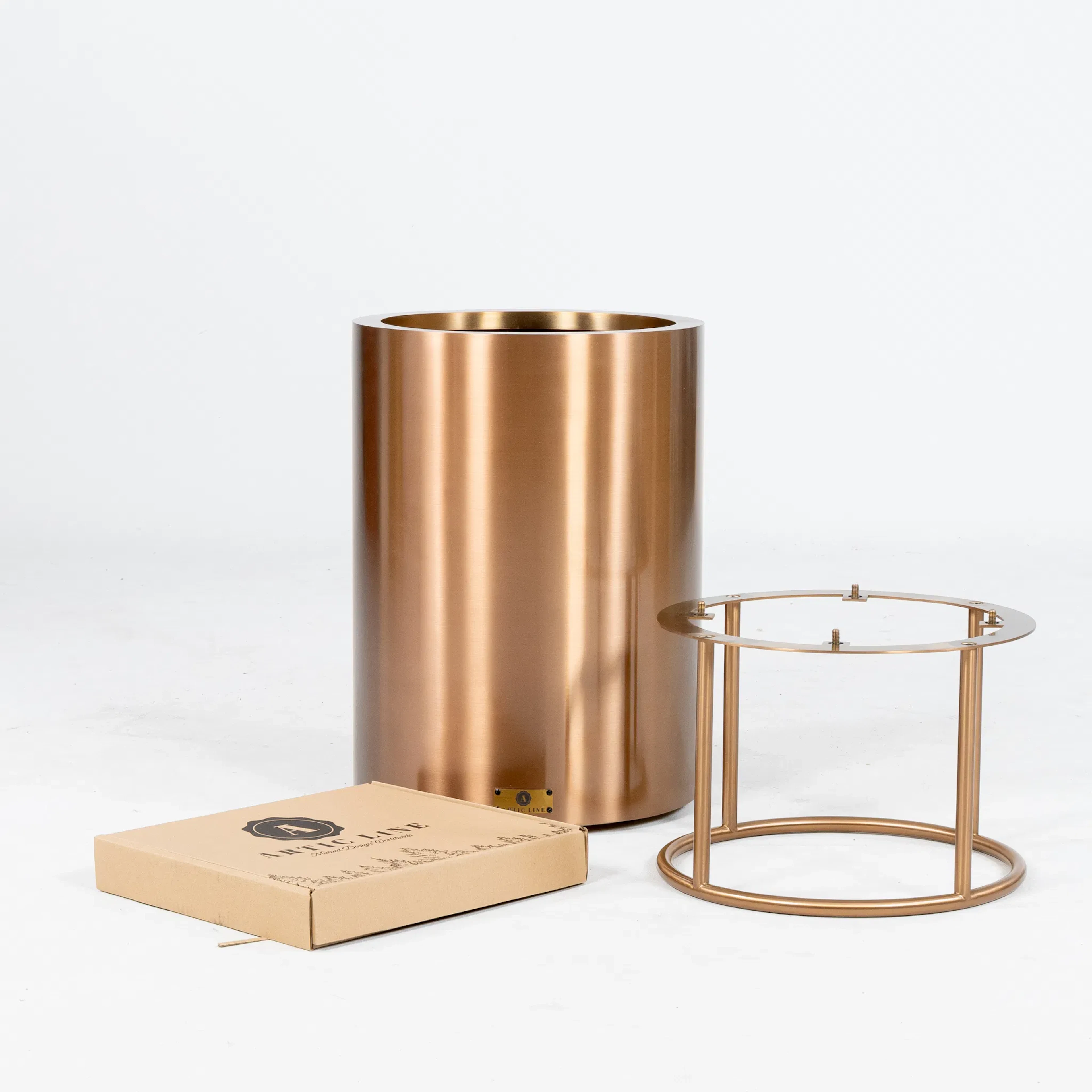 OUTER LINING, copper, "Smooth medium", Arctic Line, contemporary
