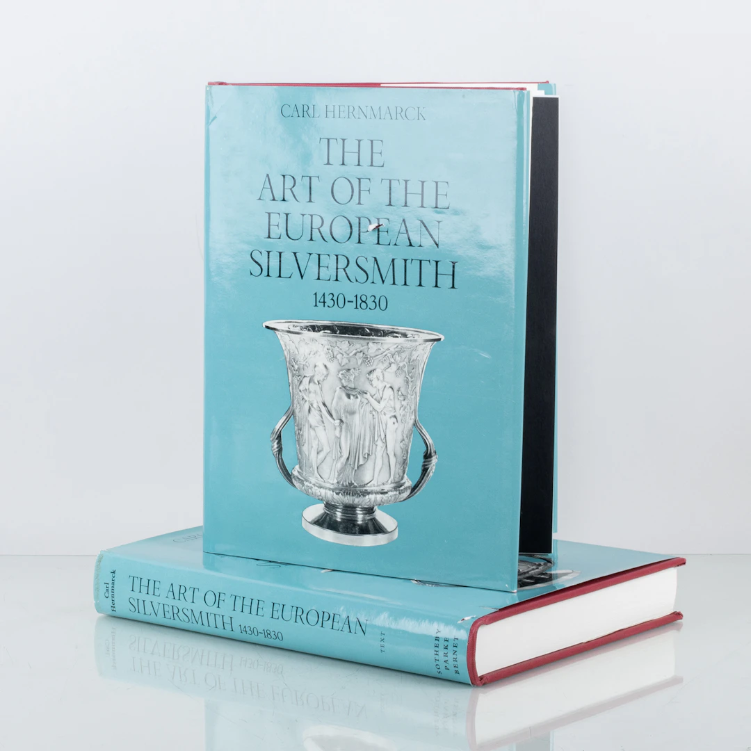CARL HERNMARCK, books, 2 vols., "The Art of the European silversmith