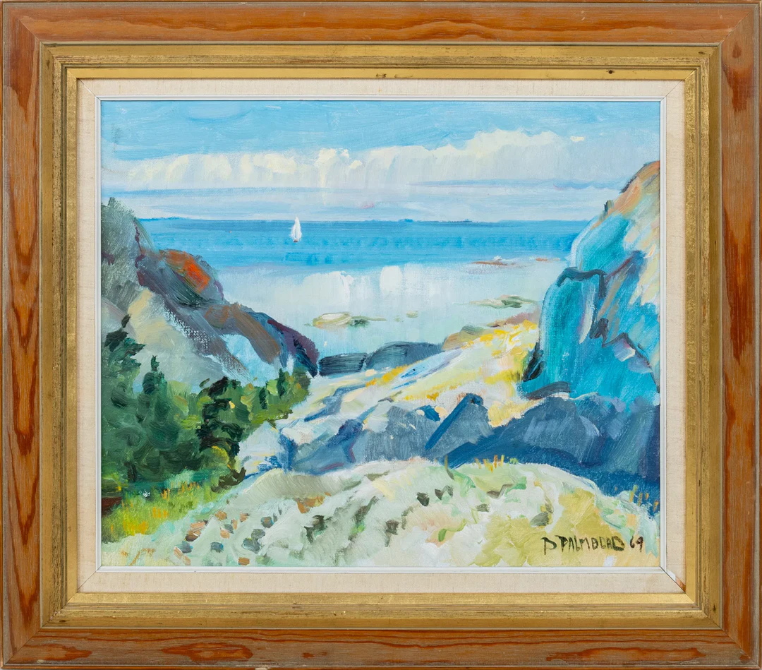 PER PALMBLAD (1911-1995), oil on canvas, signed and dated -69