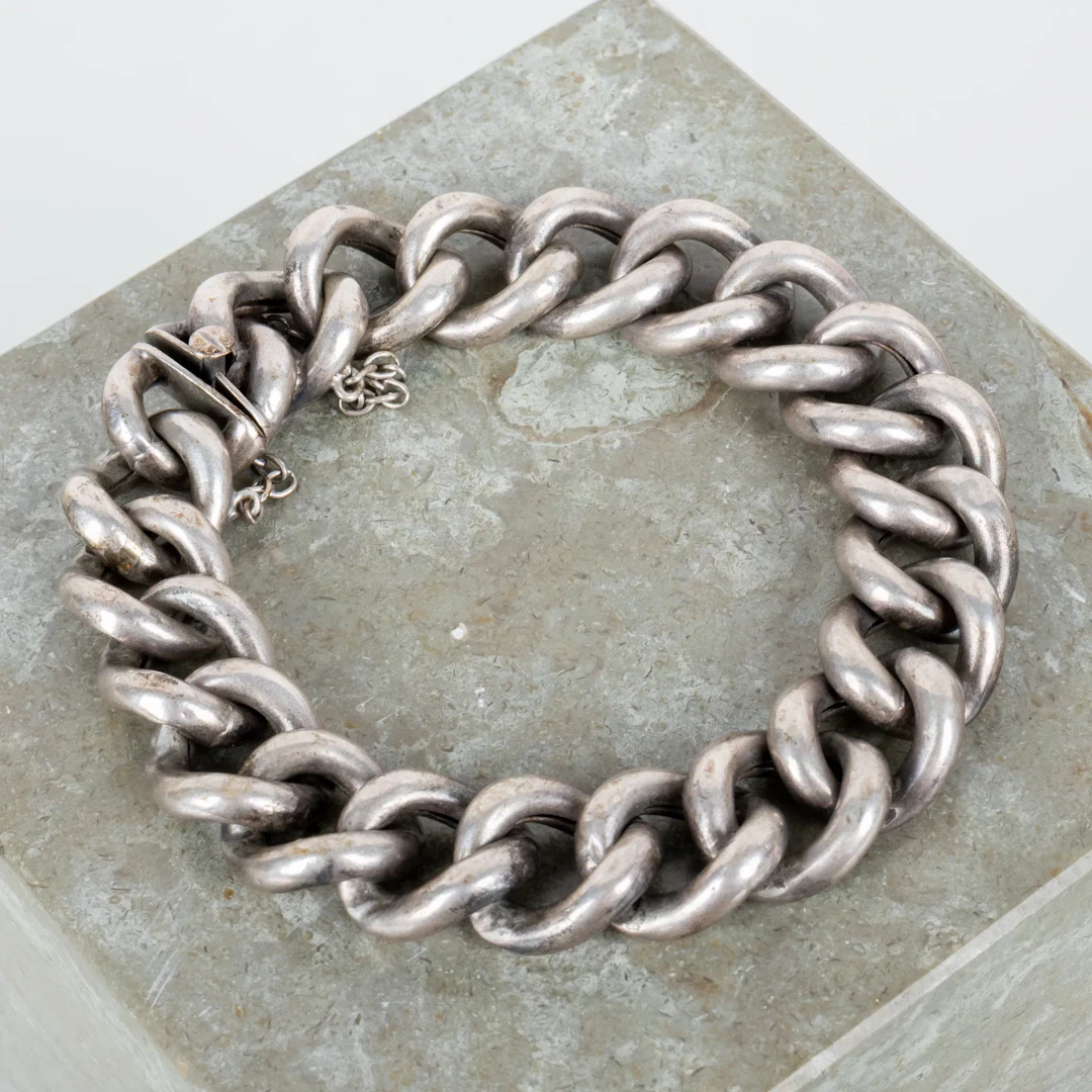PULSERA, plata, segunda mitad del siglo XX