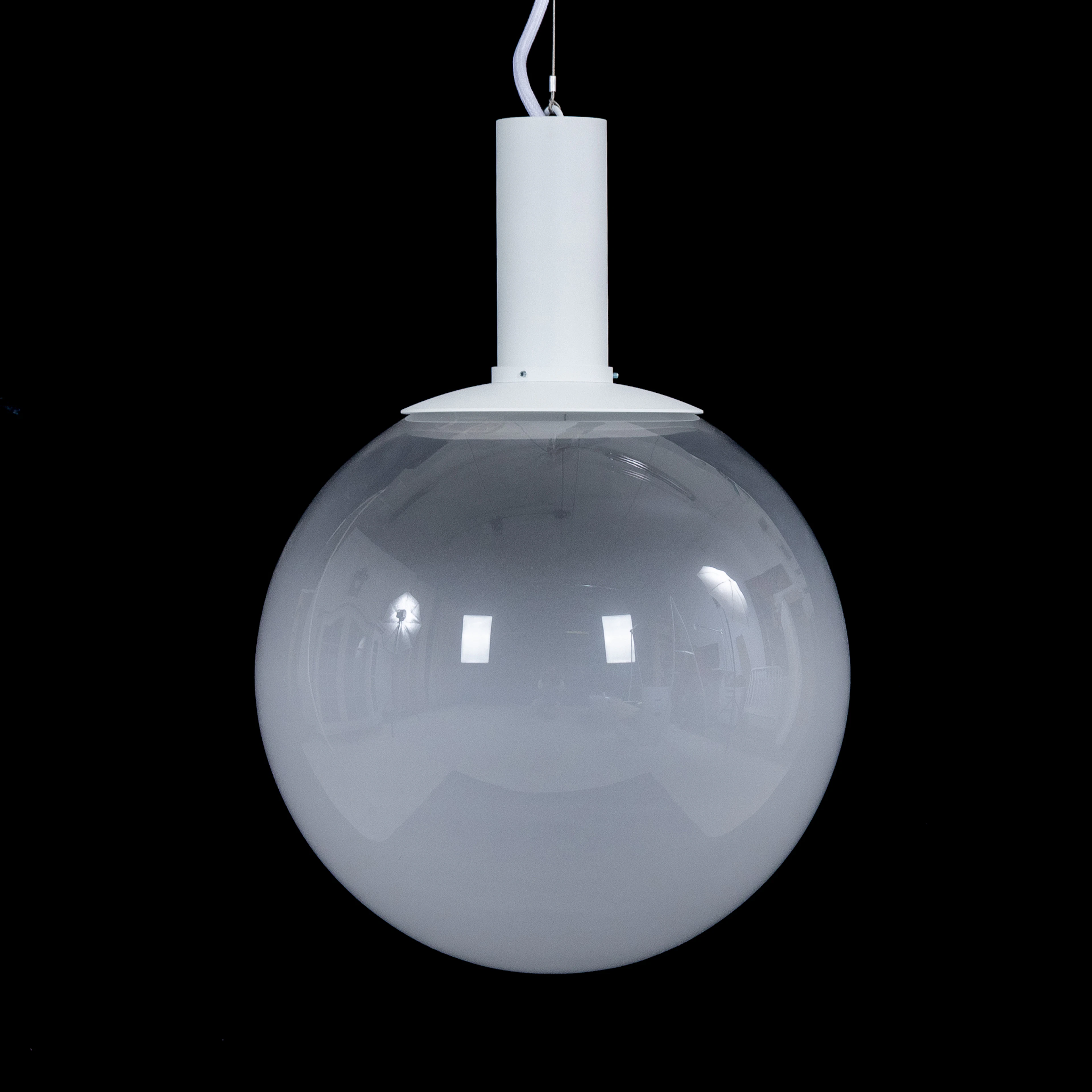 LAMPE DE PLAFOND, « Fog Pendel », Zéro, contemporain