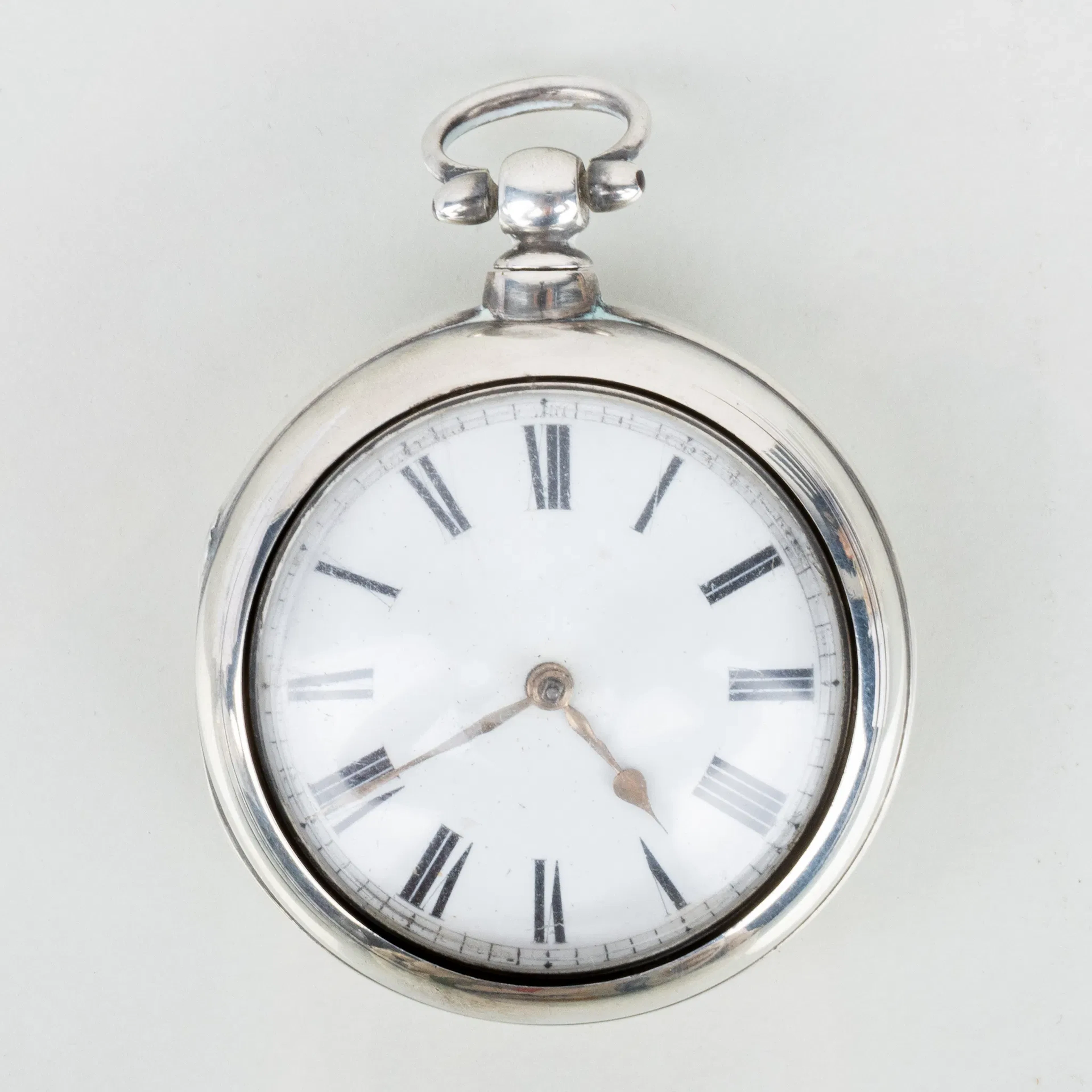 RELOJ DE BOLSILLO, RELOJ ARAÑA, plata, Hayward Ashford, siglos XVIII/XIX