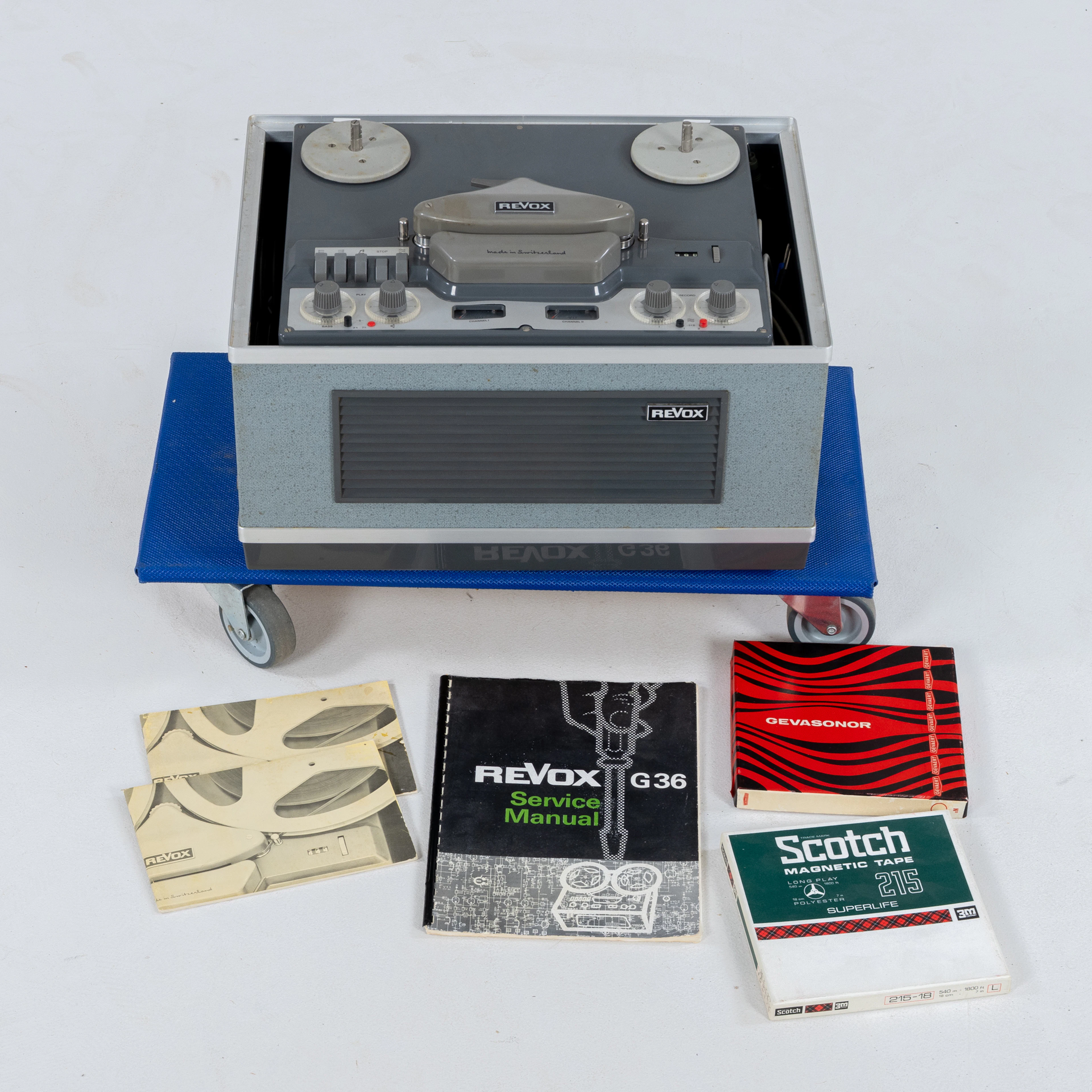 ROLLENRECORDER, Revox G36, 1960er Jahre