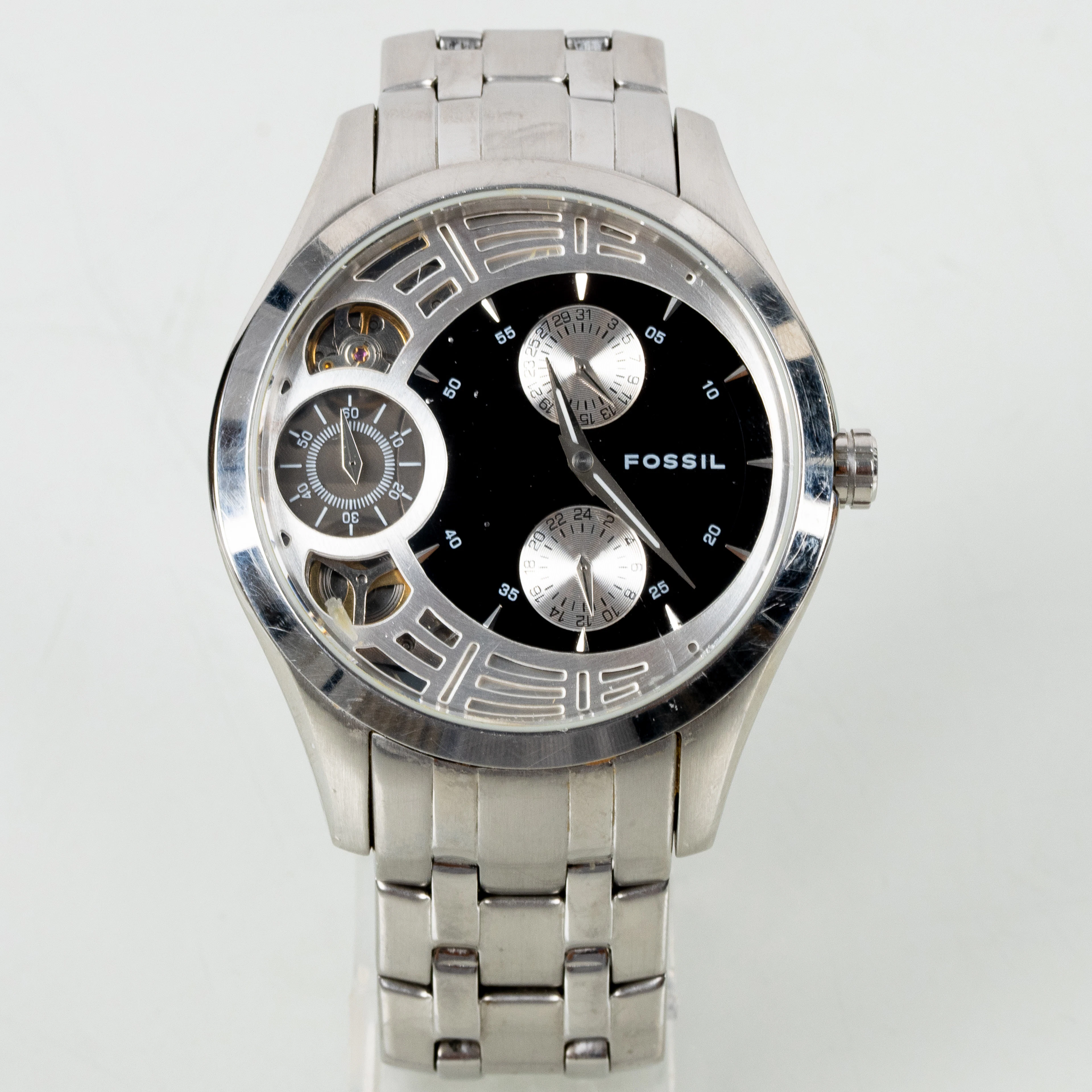 RELOJ DE PULSERA PARA HOMBRE, ACERO, Fossil