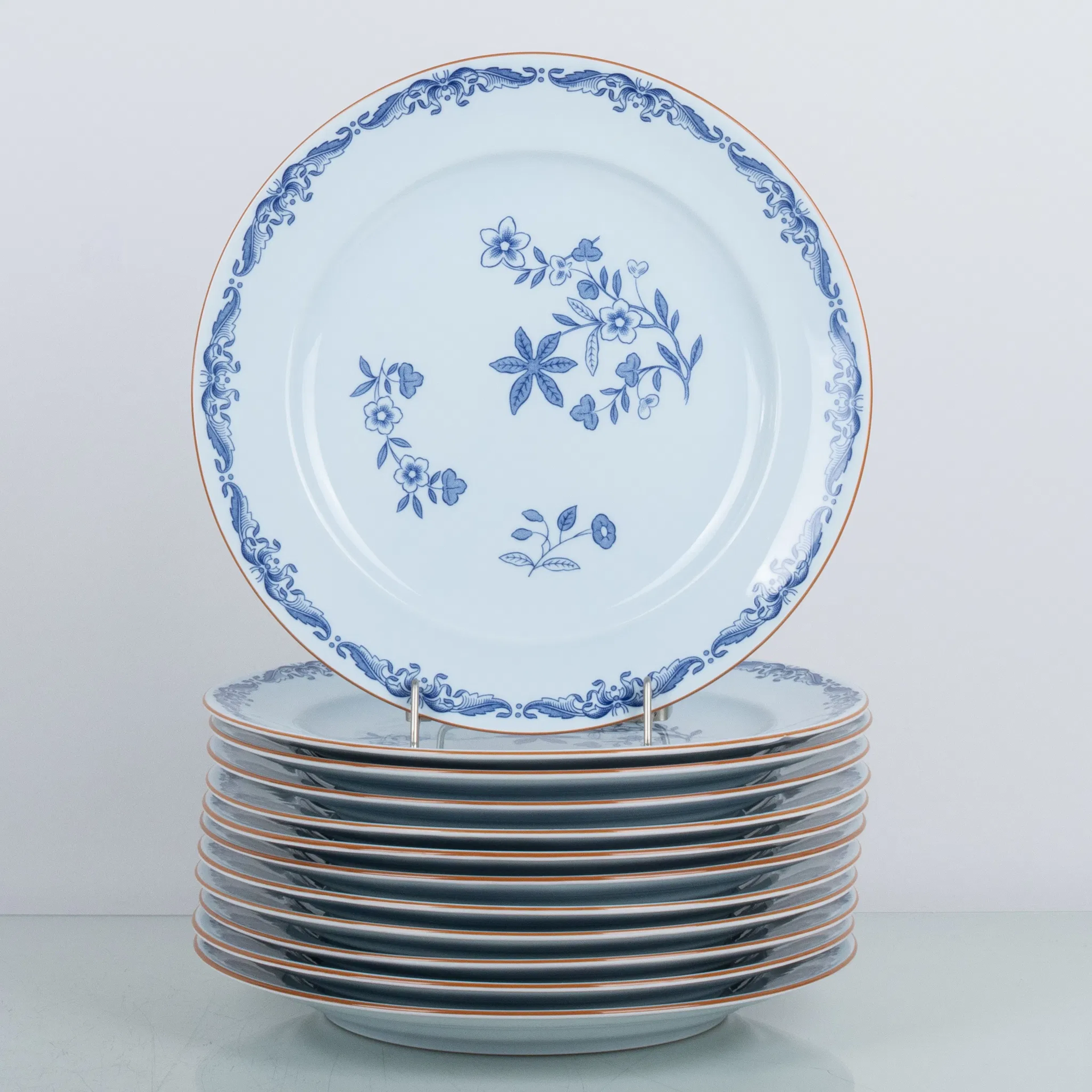 MATT TELLER, 12 PC, Porzellan, "East India", Rörstrand
