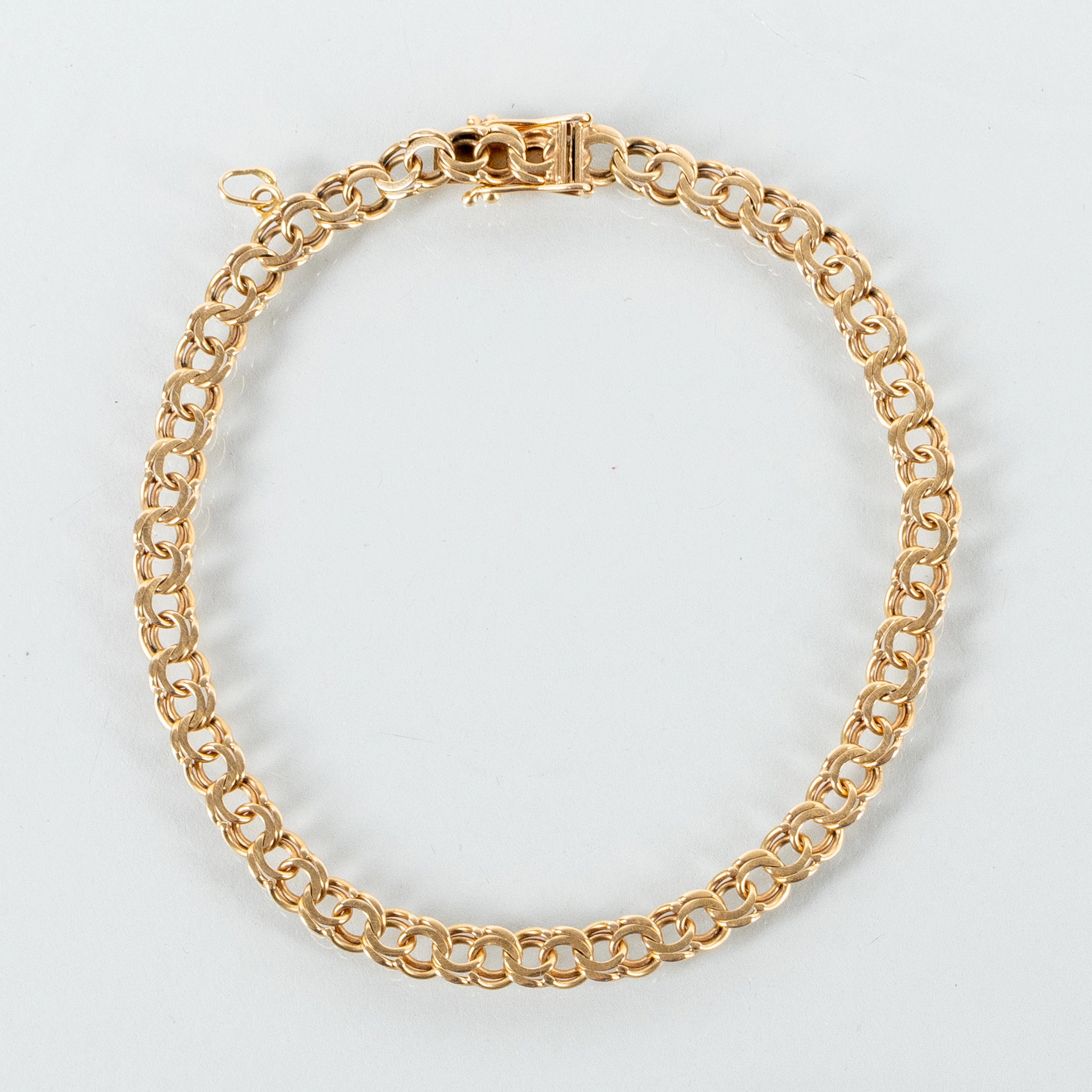 BRACCIALE, oro 18 carati, peso circa 8 g