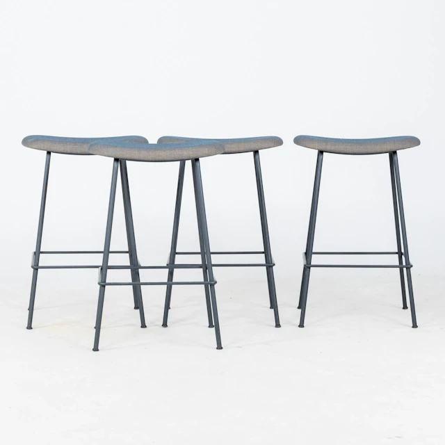 BAR STOOLS, 4 pcs, "Fiber bar stool", Muuto, 2000s