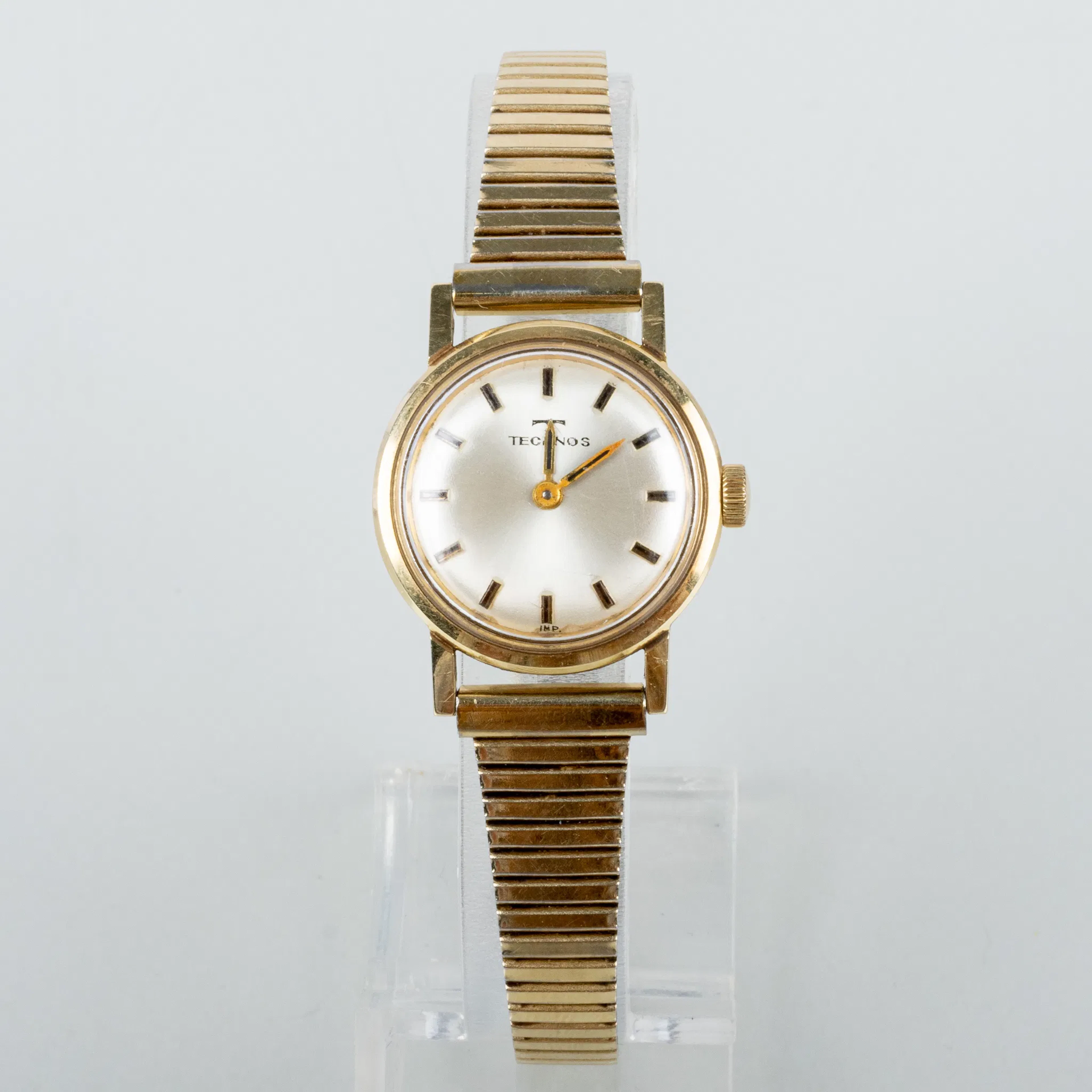 OROLOGIO DA POLSO FEMMINILE, oro 14k, Technos, la seconda metà del XX secolo