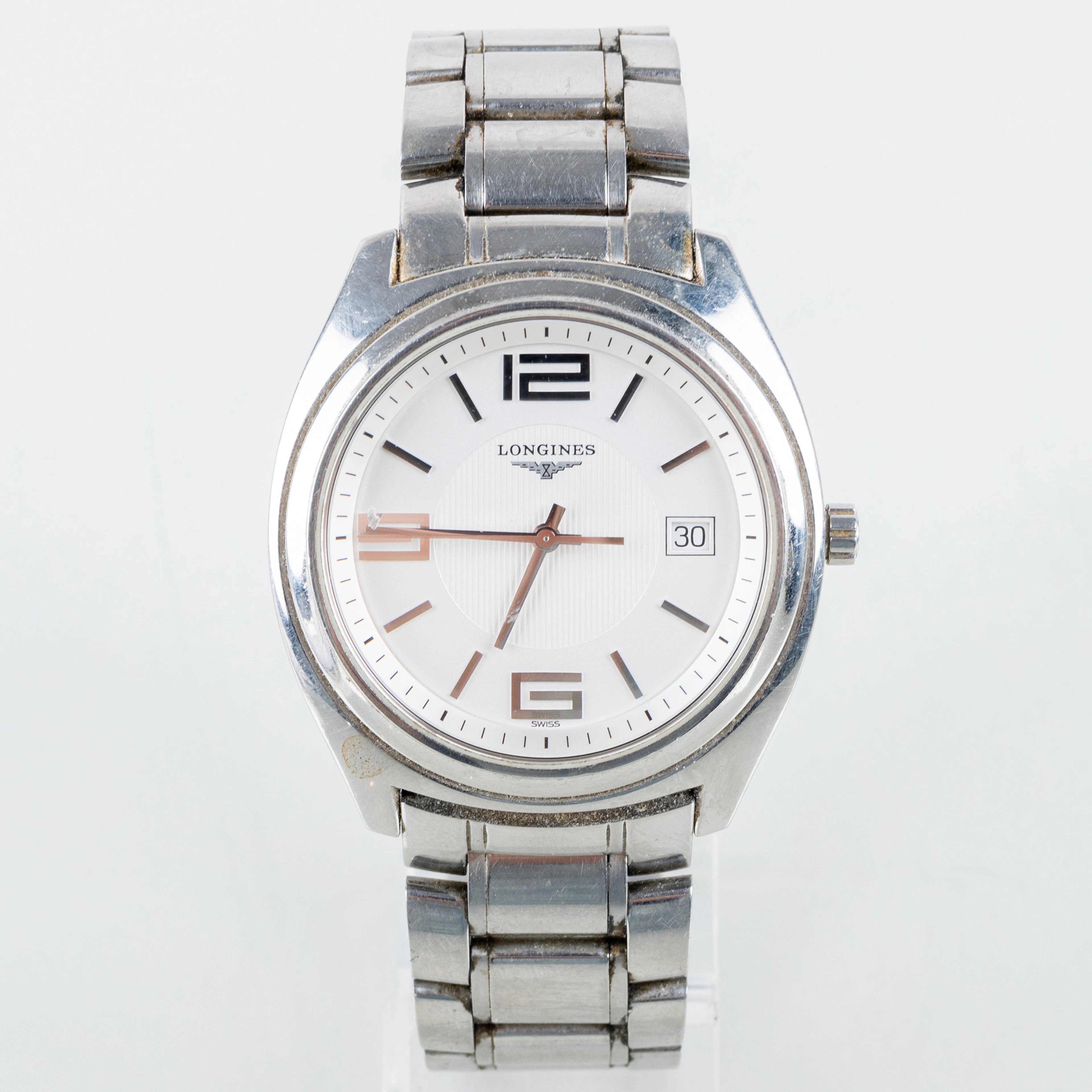 LONGINES, armbandsur, stål, LungoMare, 2000-tal