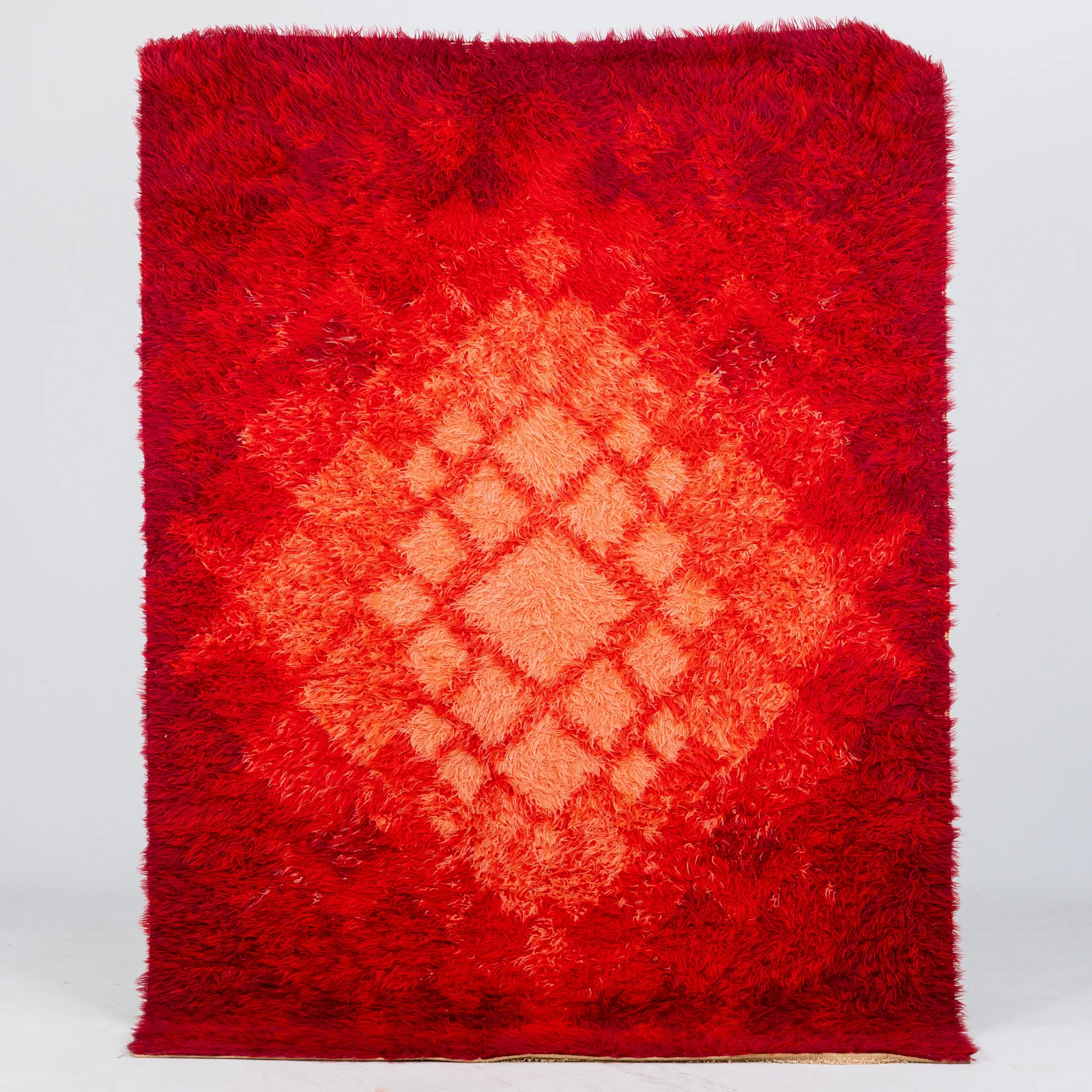 ALFOMBRA, alfombra, años 60/70, aprox. 225 x 160 cm