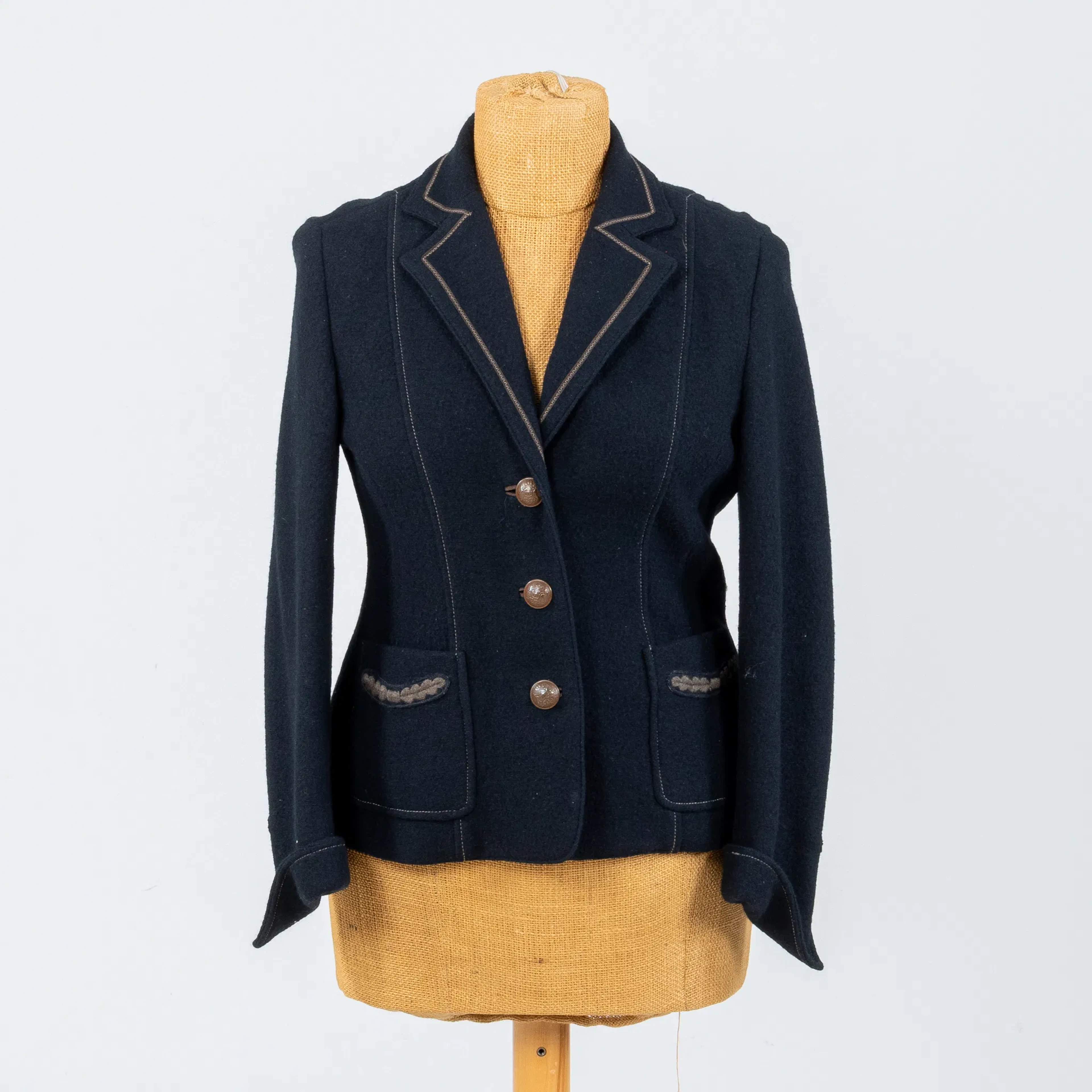 CHAQUETA, lana, Steinbock, Tirol/Austria, talla 38