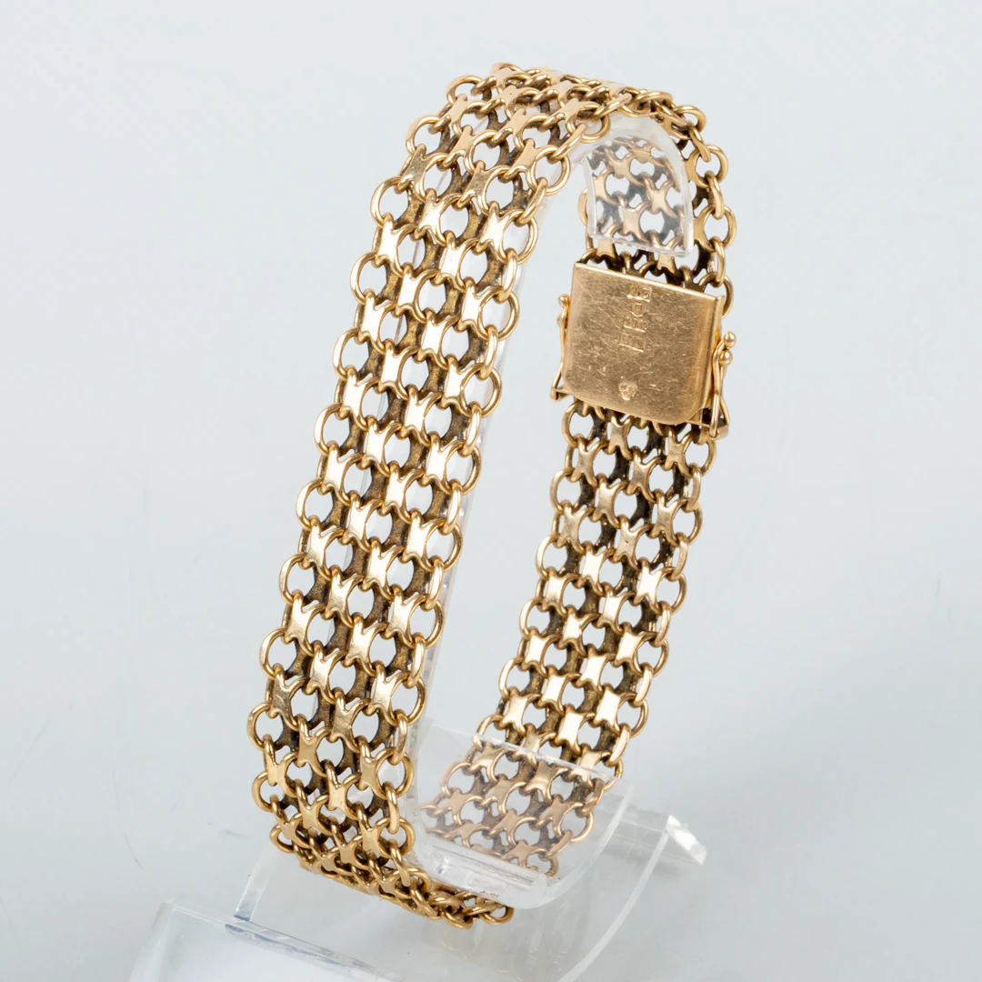 BRACCIALE, oro 18k, TC Stoccolma 1979