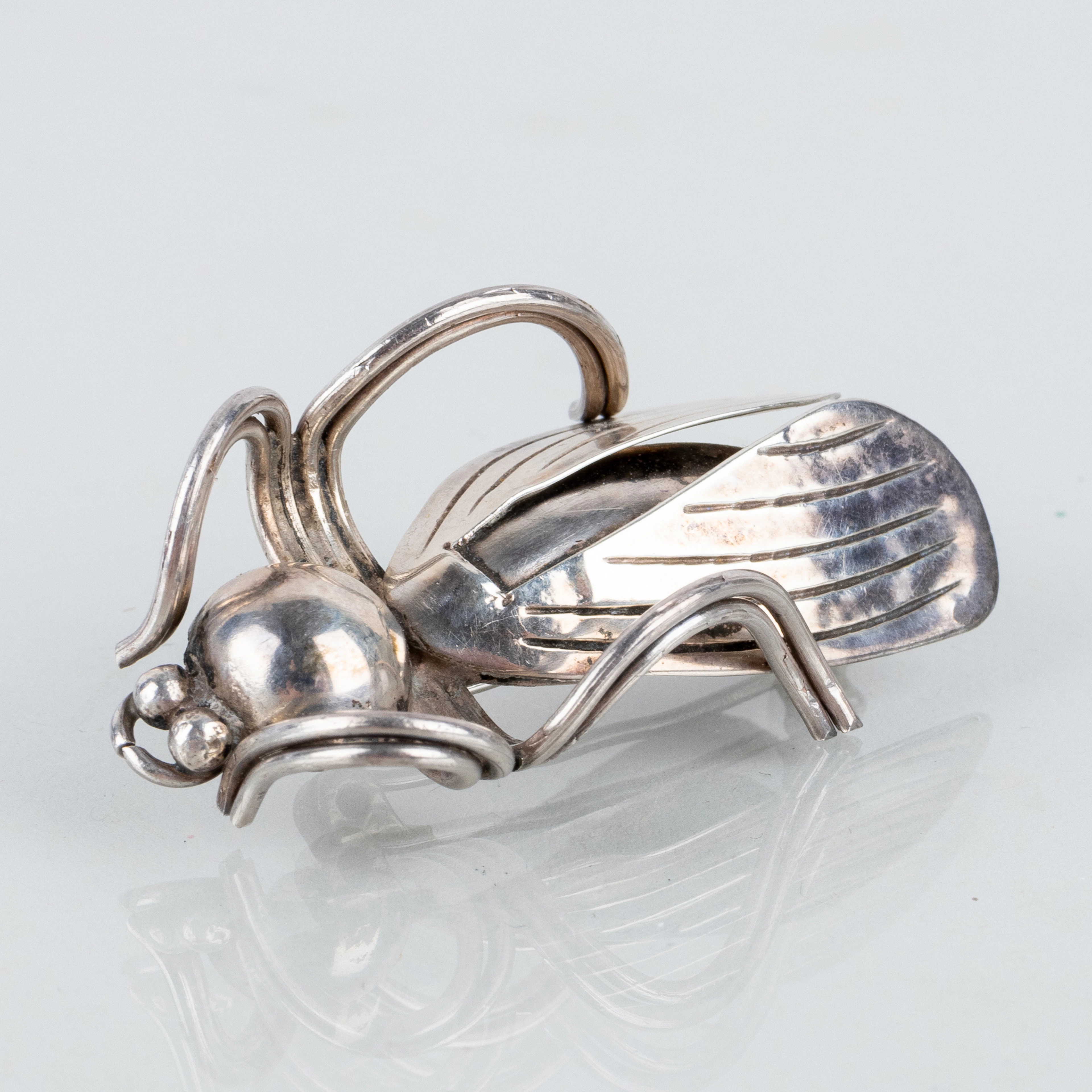 SPILLA, argento, 1900