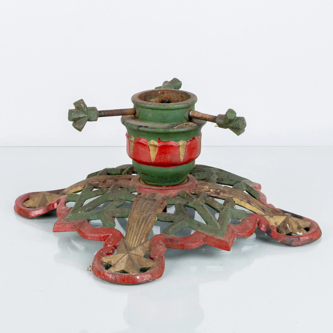 CHRISTMAS TREE BASE, cast iron, the first half of the 20th century