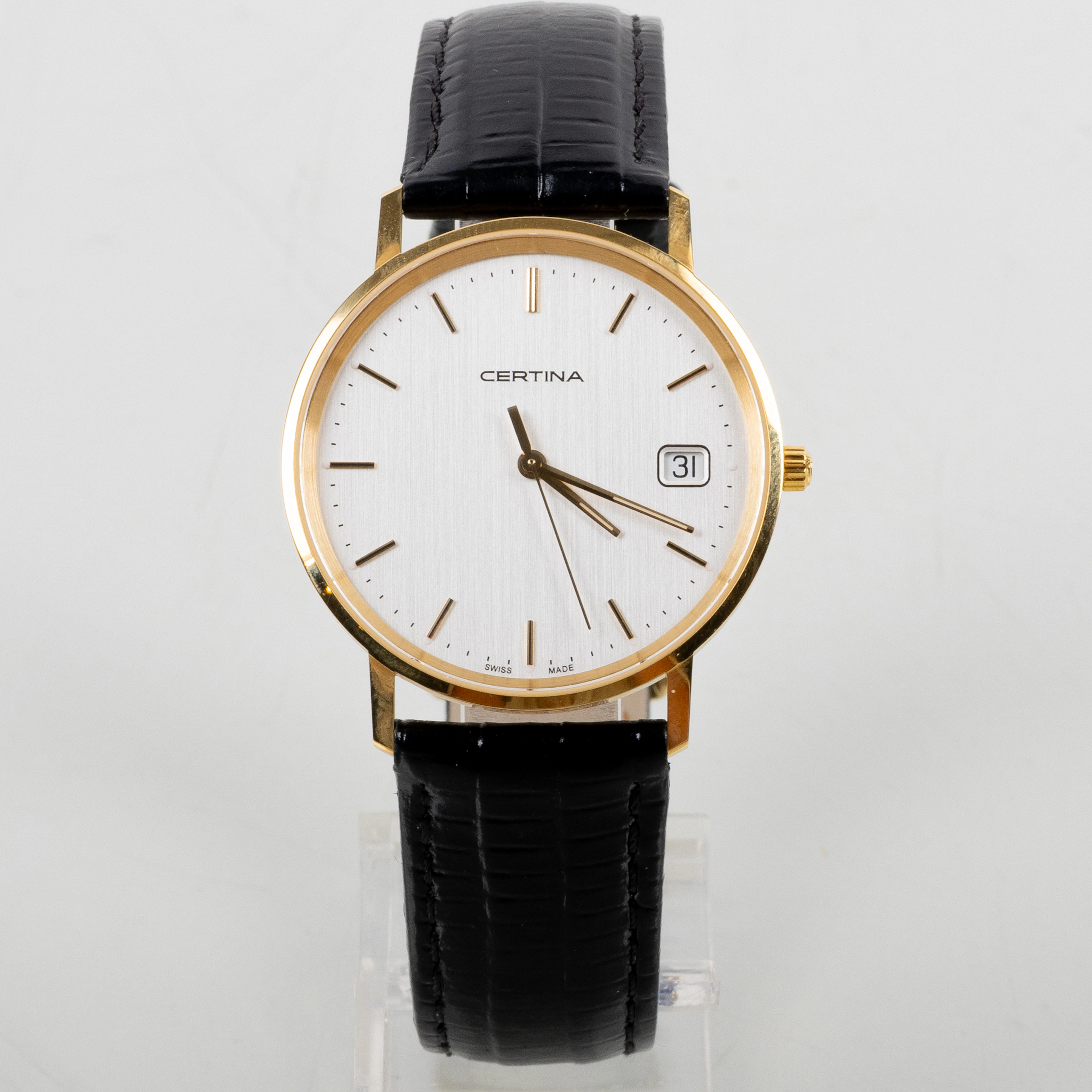 CERTINA, orologio da polso da uomo, oro 18 carati, anno 2014