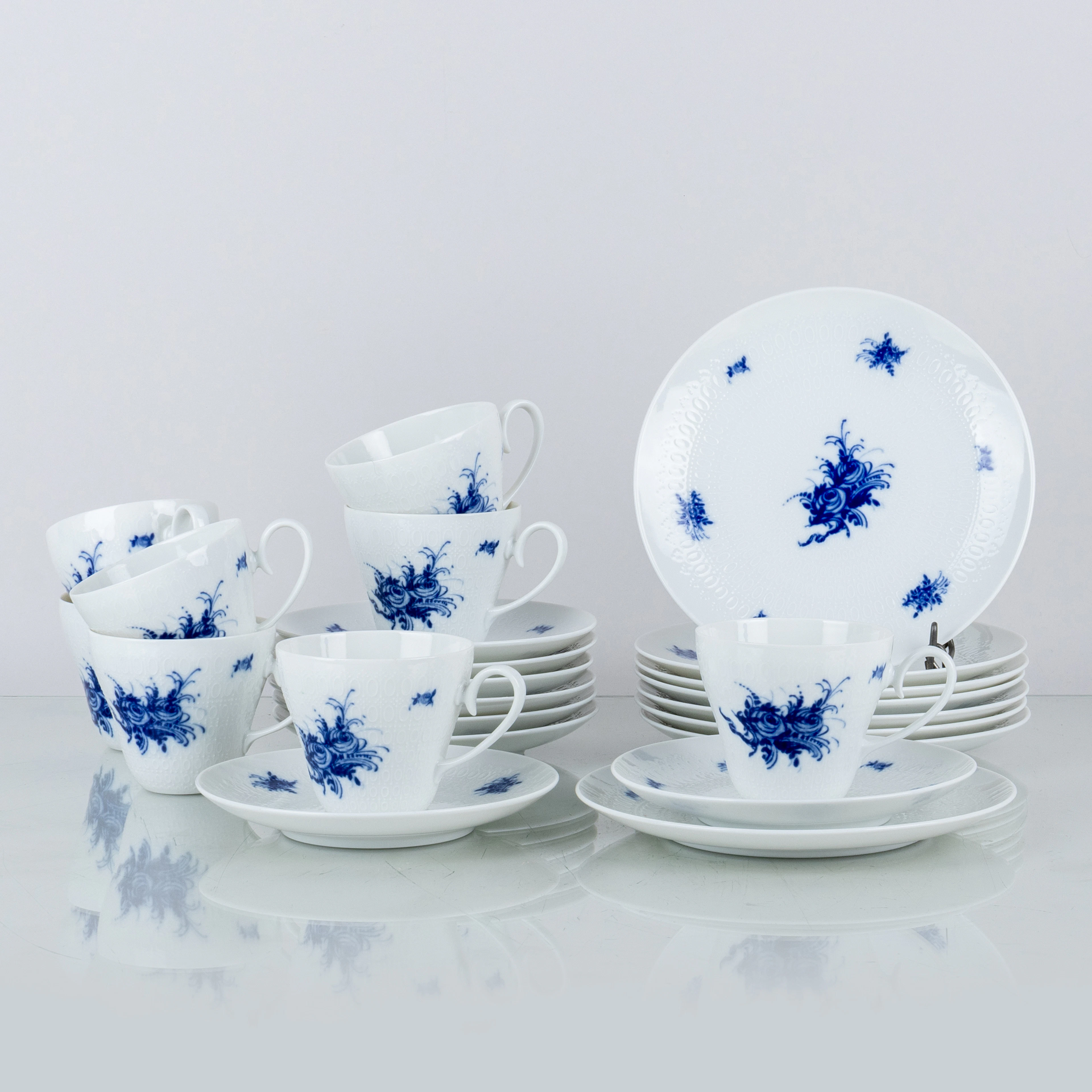 JUEGO DE CAFÉ, 16 piezas, porcelana, Rosenthal, Studio-Line