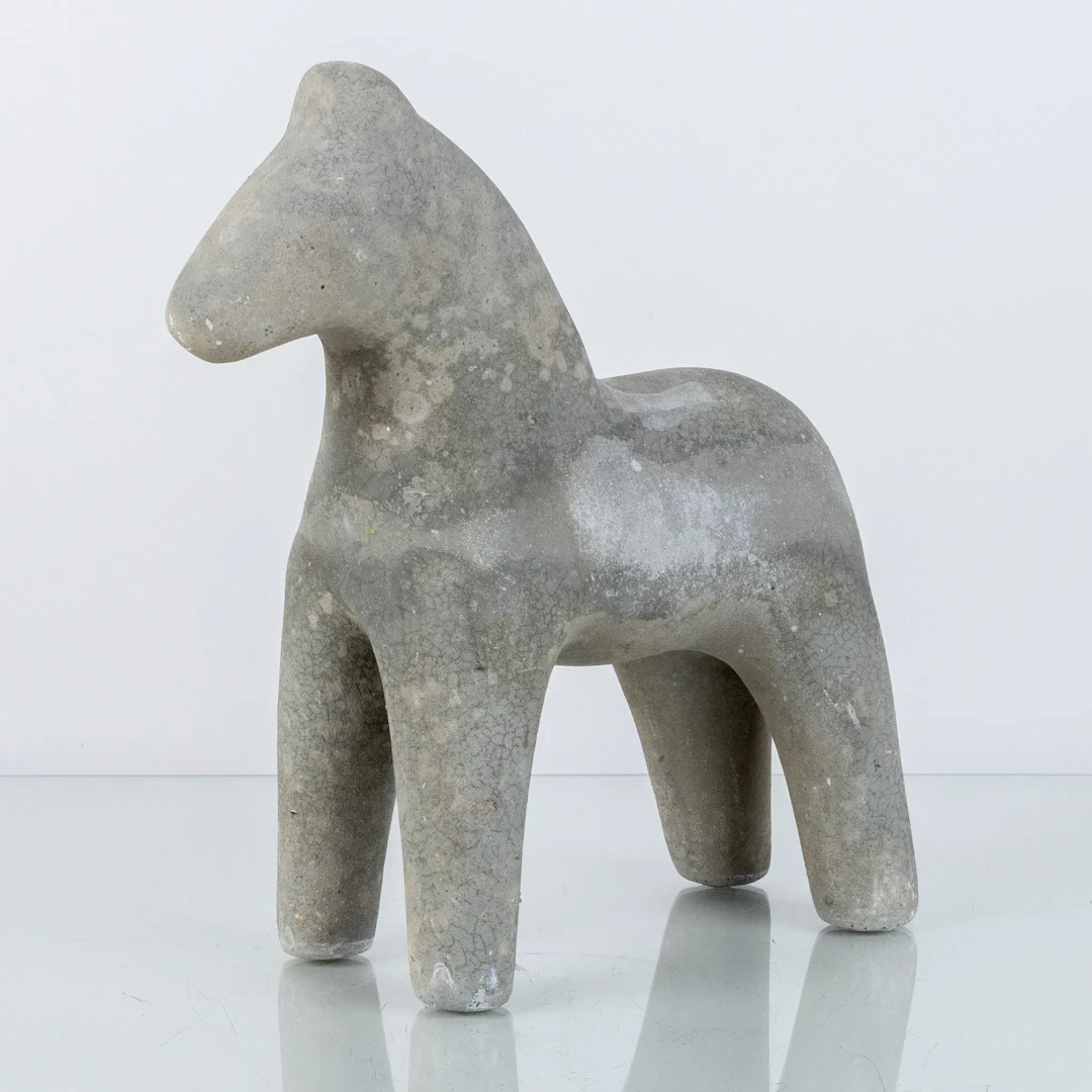 DALA HORSE, concrete, 1900s/2000s